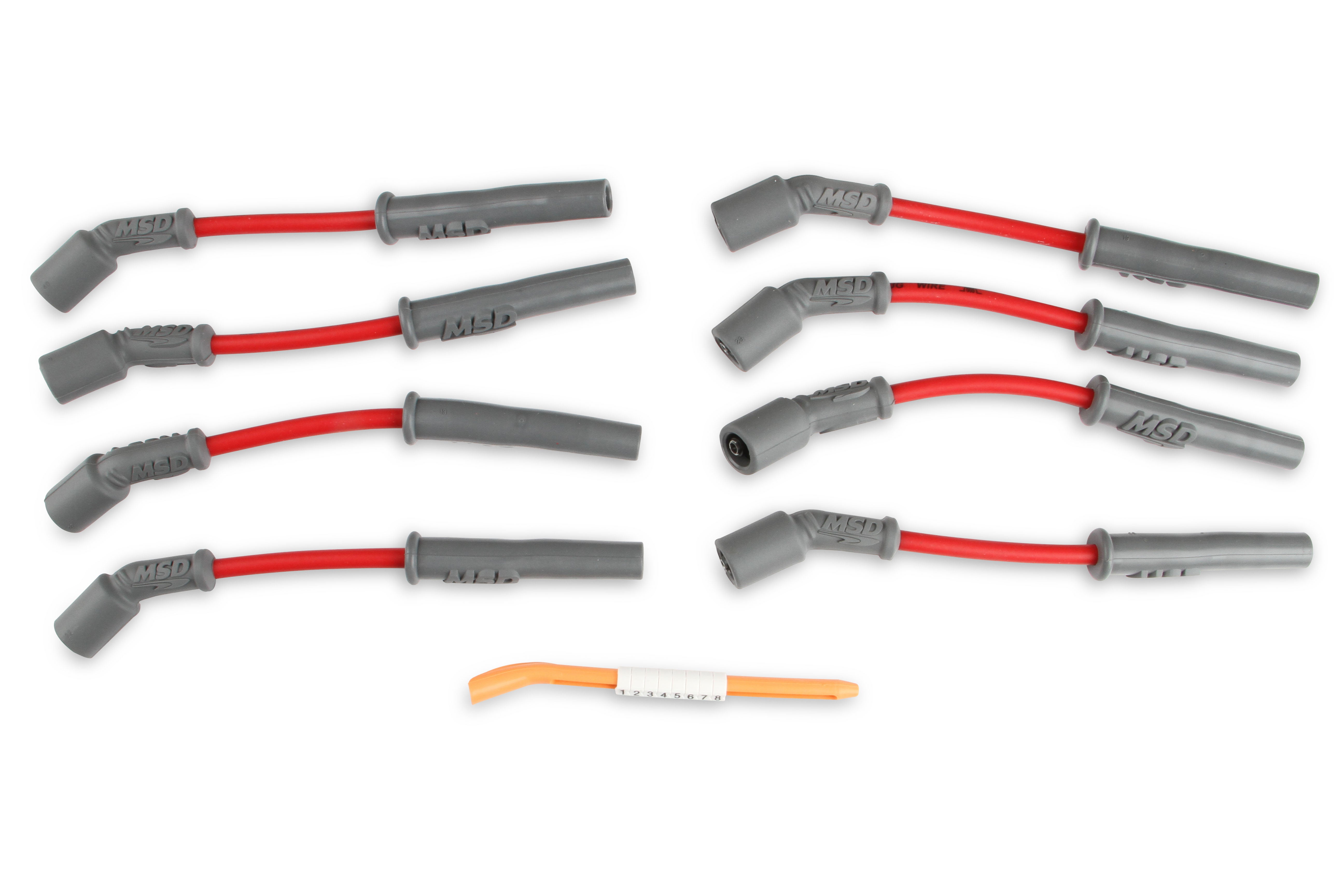 MSD Super Conductor Spark Plug Wire Set, GM LS1, '97-On, Vette, Camaro 32819 product image 2