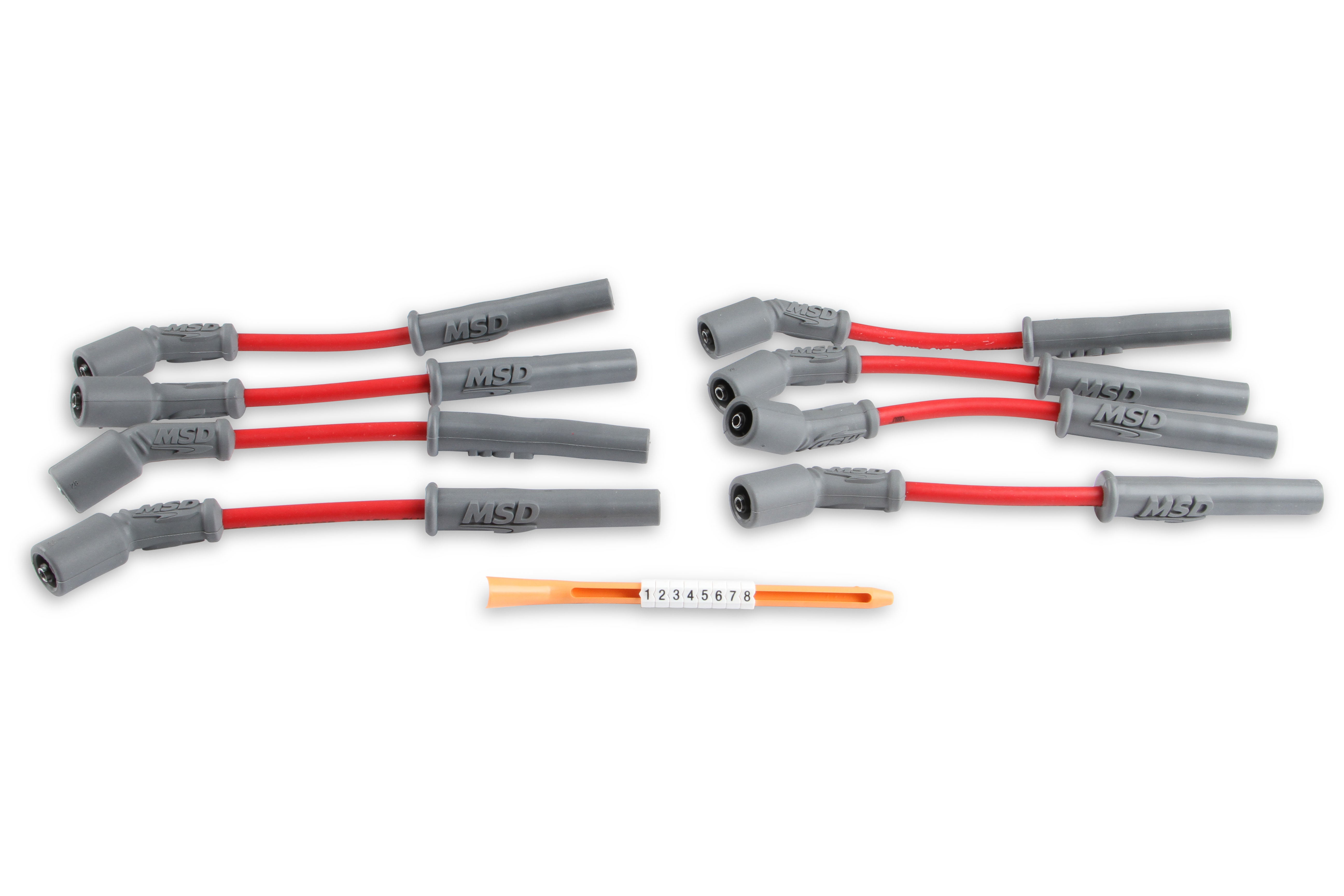 MSD Super Conductor Spark Plug Wire Set, GM LS1, '97-On, Vette, Camaro 32819 product image 3