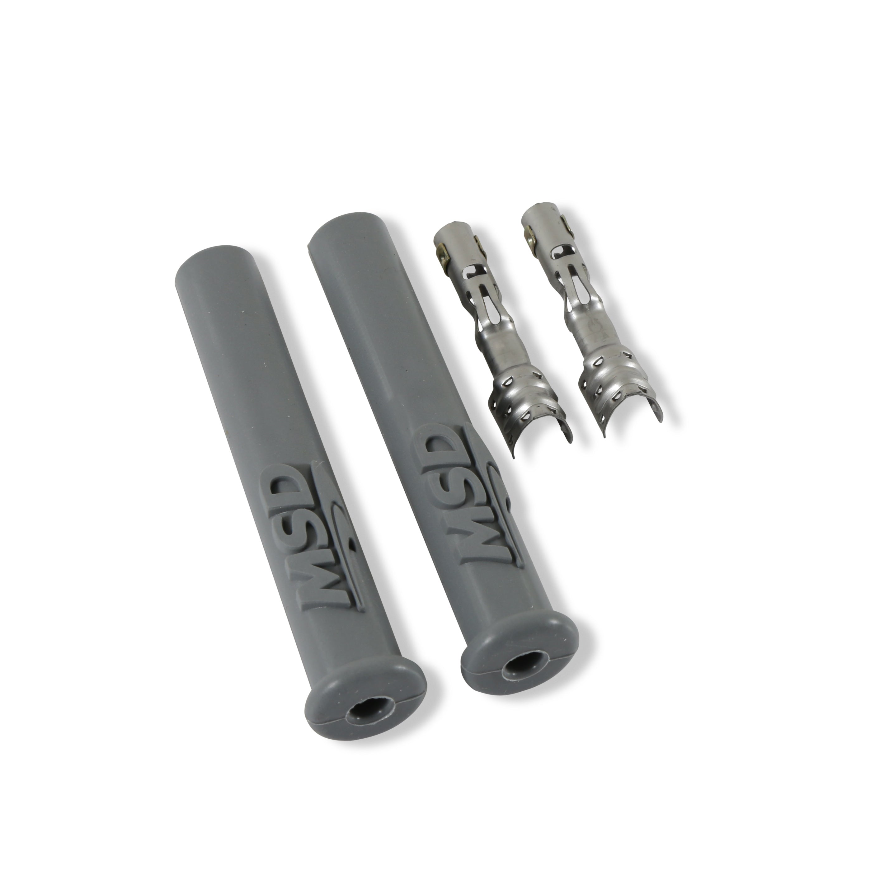 MSD Silicone Straight Boots And Terminals Spark Plug Boot Kit 3301 product image 1