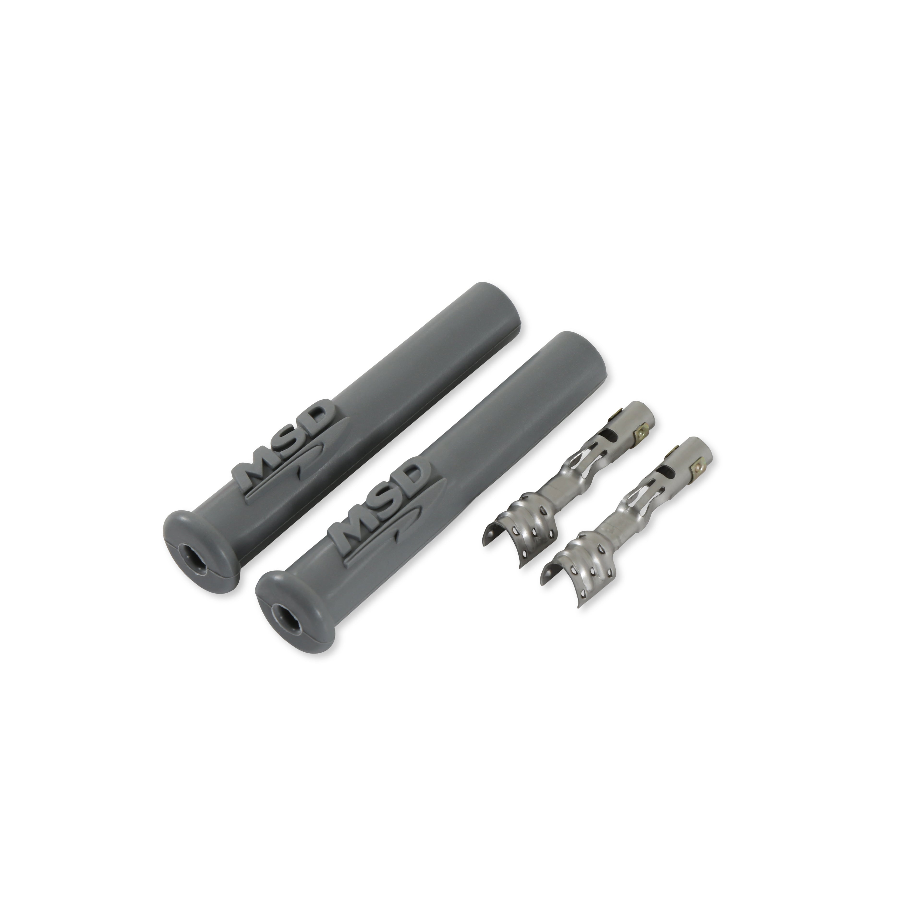 MSD Silicone Straight Boots And Terminals Spark Plug Boot Kit 3301 product image 4