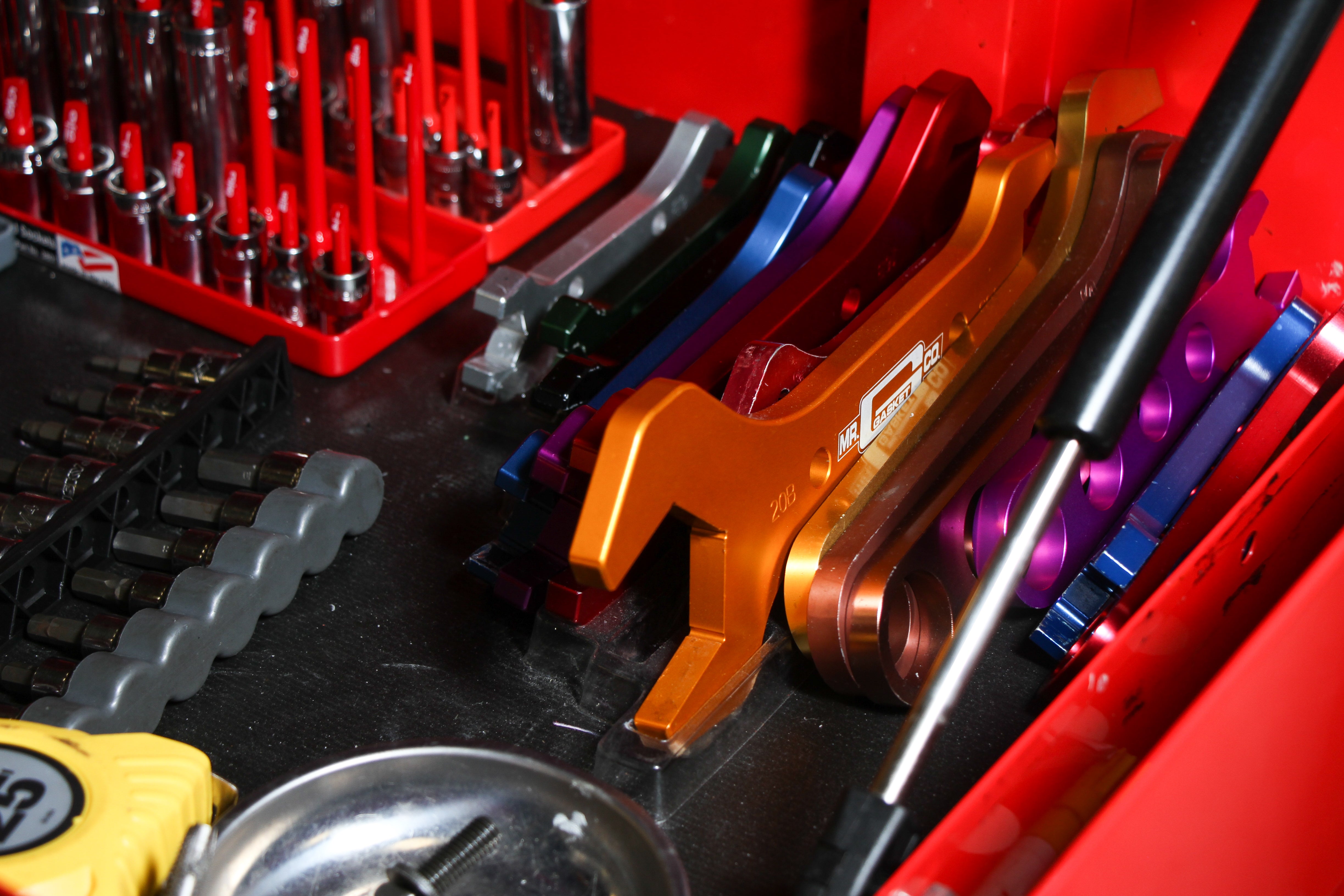 Mr Gasket Mr. Gasket 7-Piece AN Wrench Set Gasket Set 33200G product image 10
