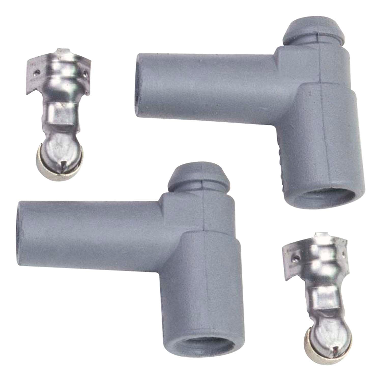 MSD Silicone 90° HEI Boots & 90° Terminals Spark Plug Boot Kit 3320 product image 1