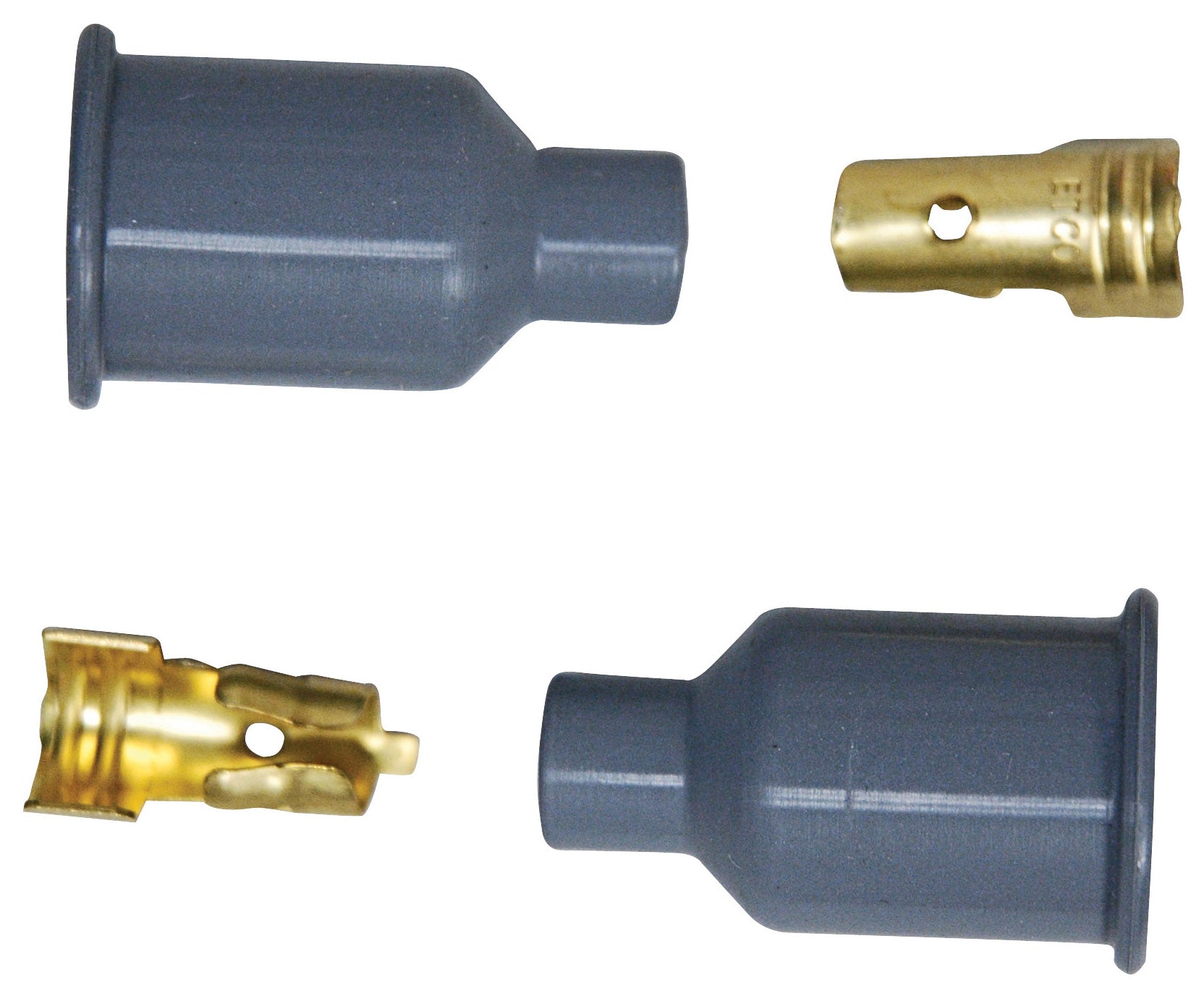 MSD Straight Socket Boots & Terminals Spark Plug Boot Kit 3322 product image 1