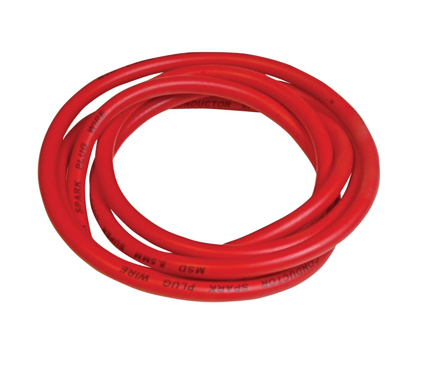 MSD Super Conductor Spark Plug Wire in Bulk, 25' Length in Red 34019 product image 1
