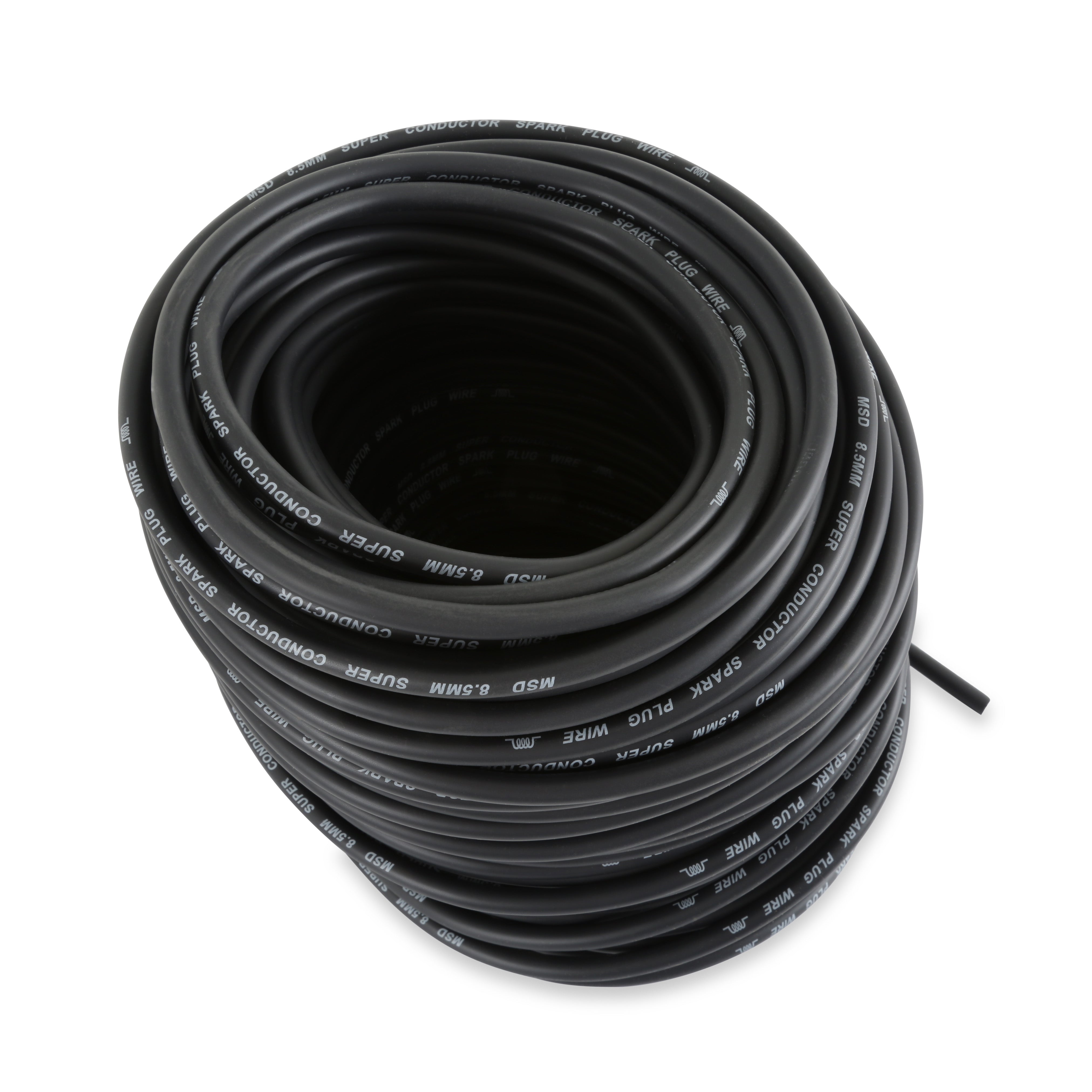 MSD Black Super Conductor Spark Plug Wire in Bulk, 300' Length. 34053 product image 4