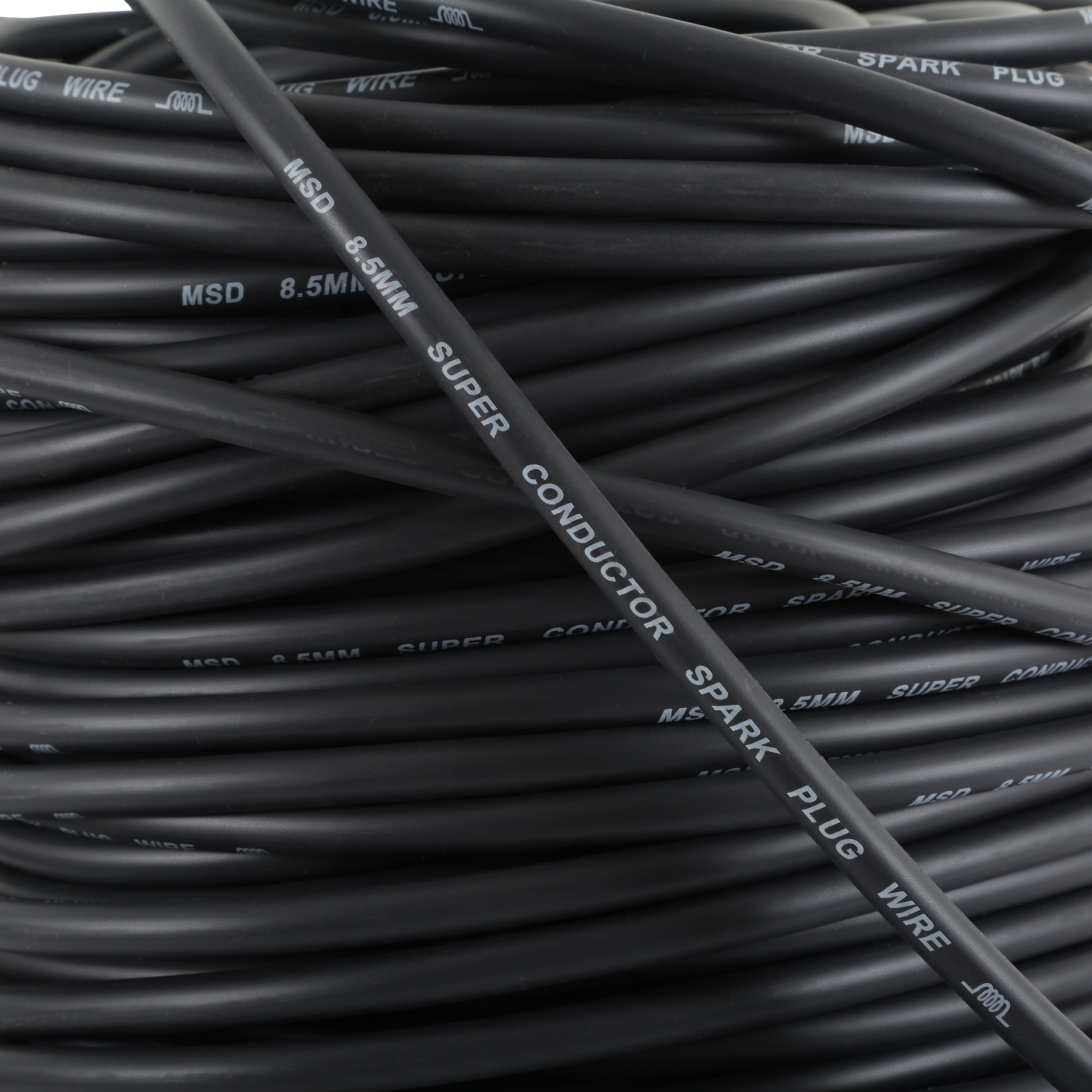 MSD Black Super Conductor Spark Plug Wire in Bulk, 300' Length. 34053 product image 2