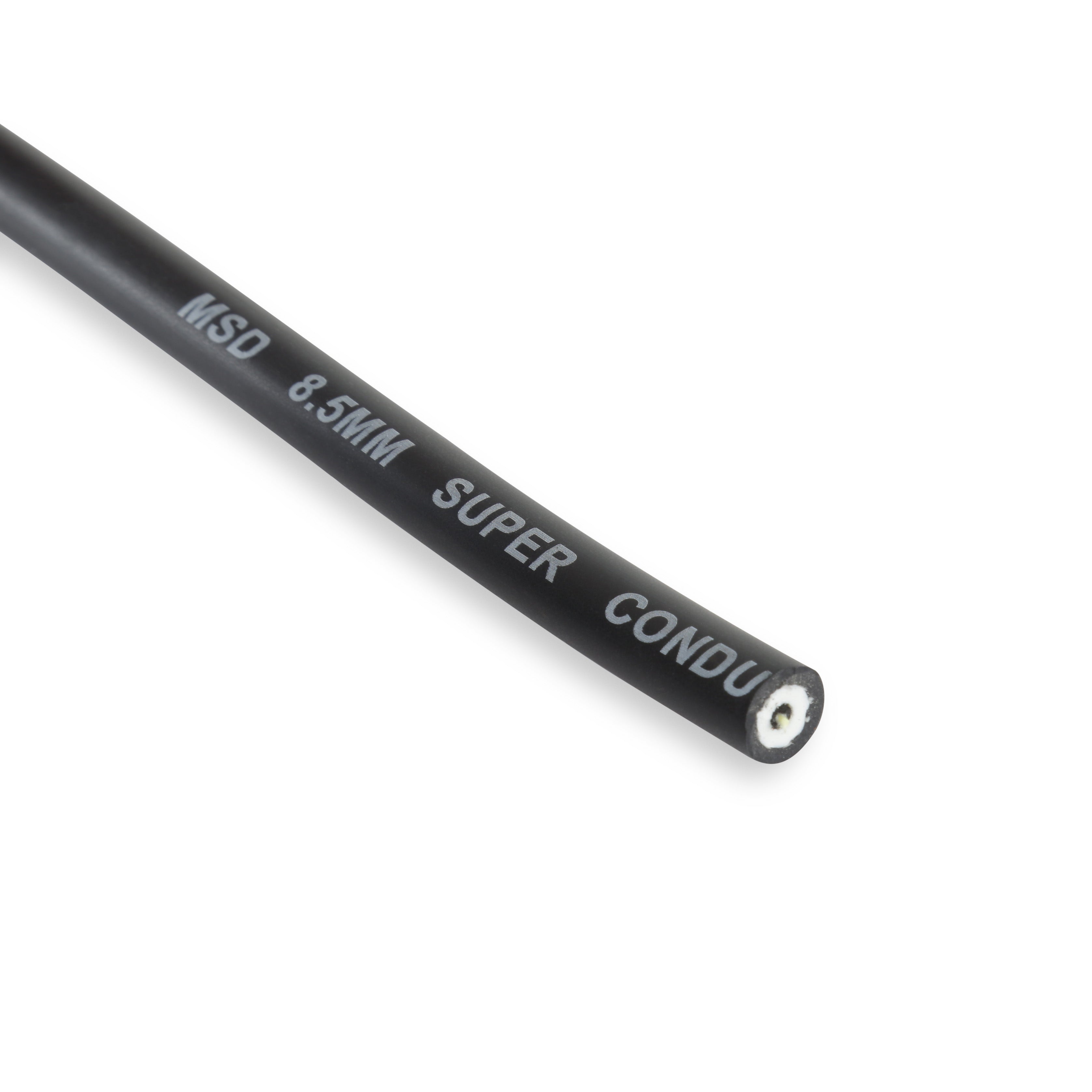 MSD Black Super Conductor Spark Plug Wire in Bulk, 300' Length. 34053 product image 3