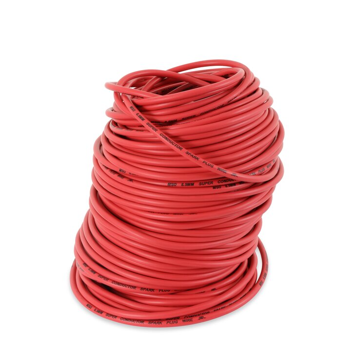 MSD Spark Plug Wire - Super Conductor - 8.5mm - Red - Bulk 34059 product image 2