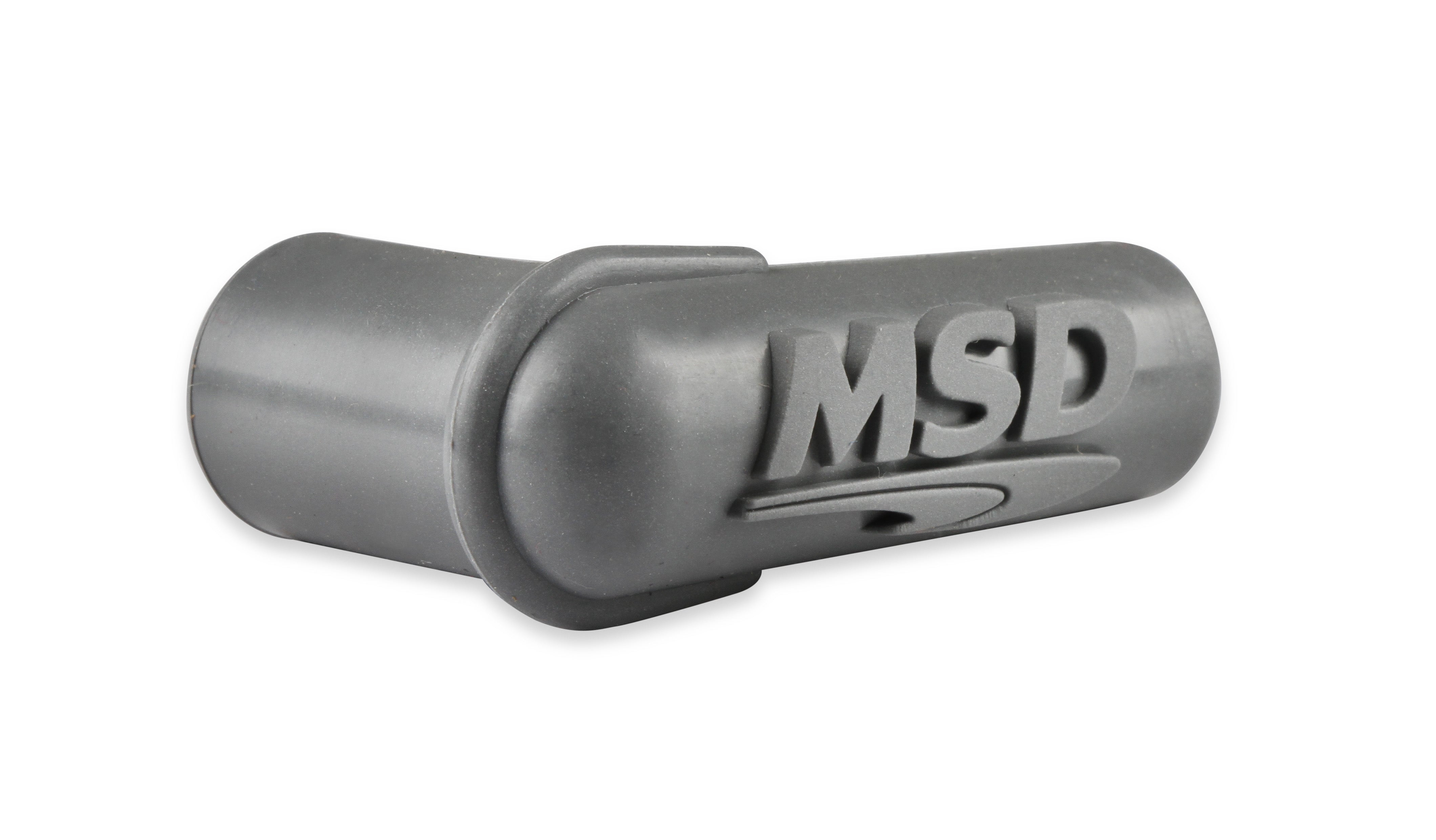 Spark Plug Boots, 90 Degree With MSD Logo, Gray Silicone 50EA 34514 product image 4