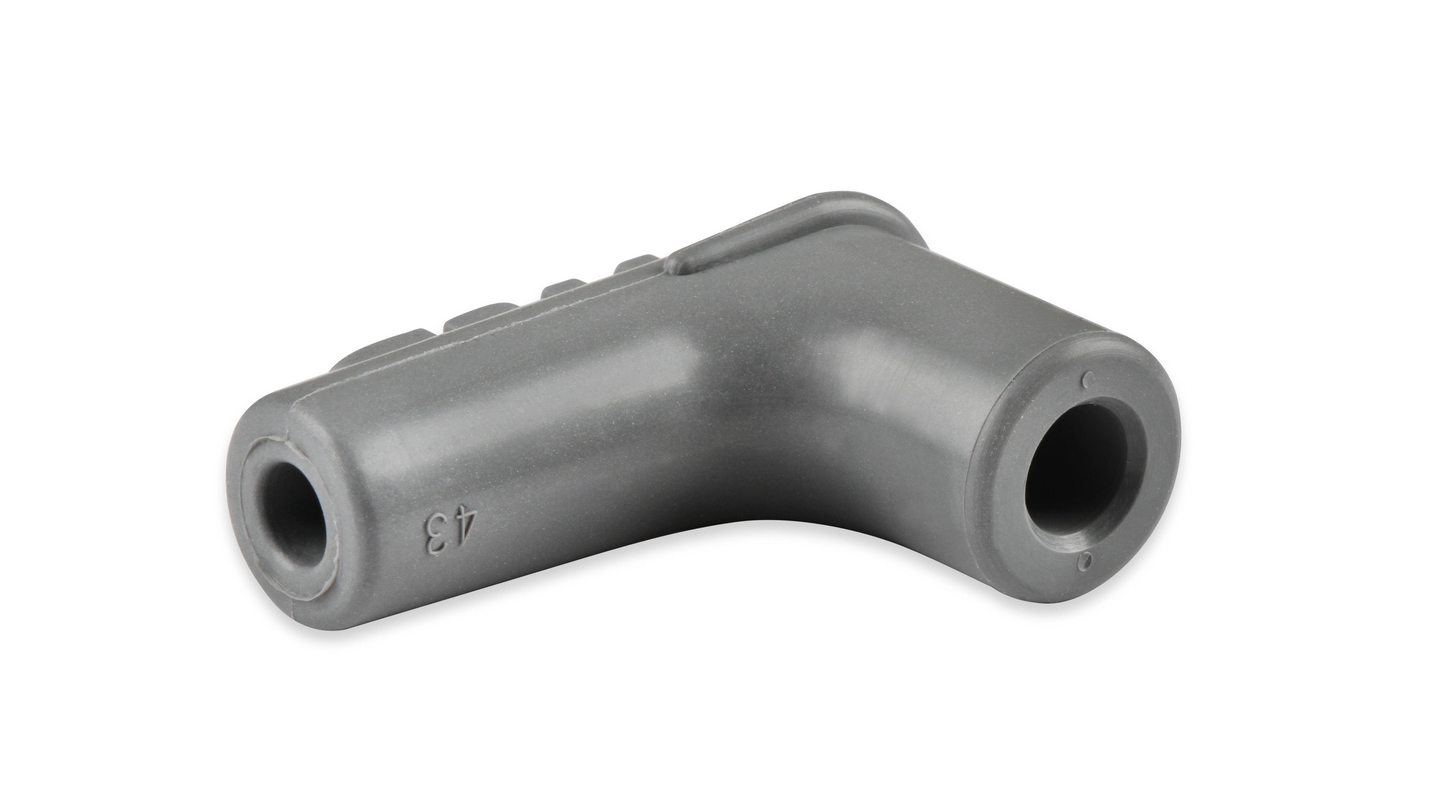Spark Plug Boots, 90 Degree With MSD Logo, Gray Silicone 50EA 34514 product image 5