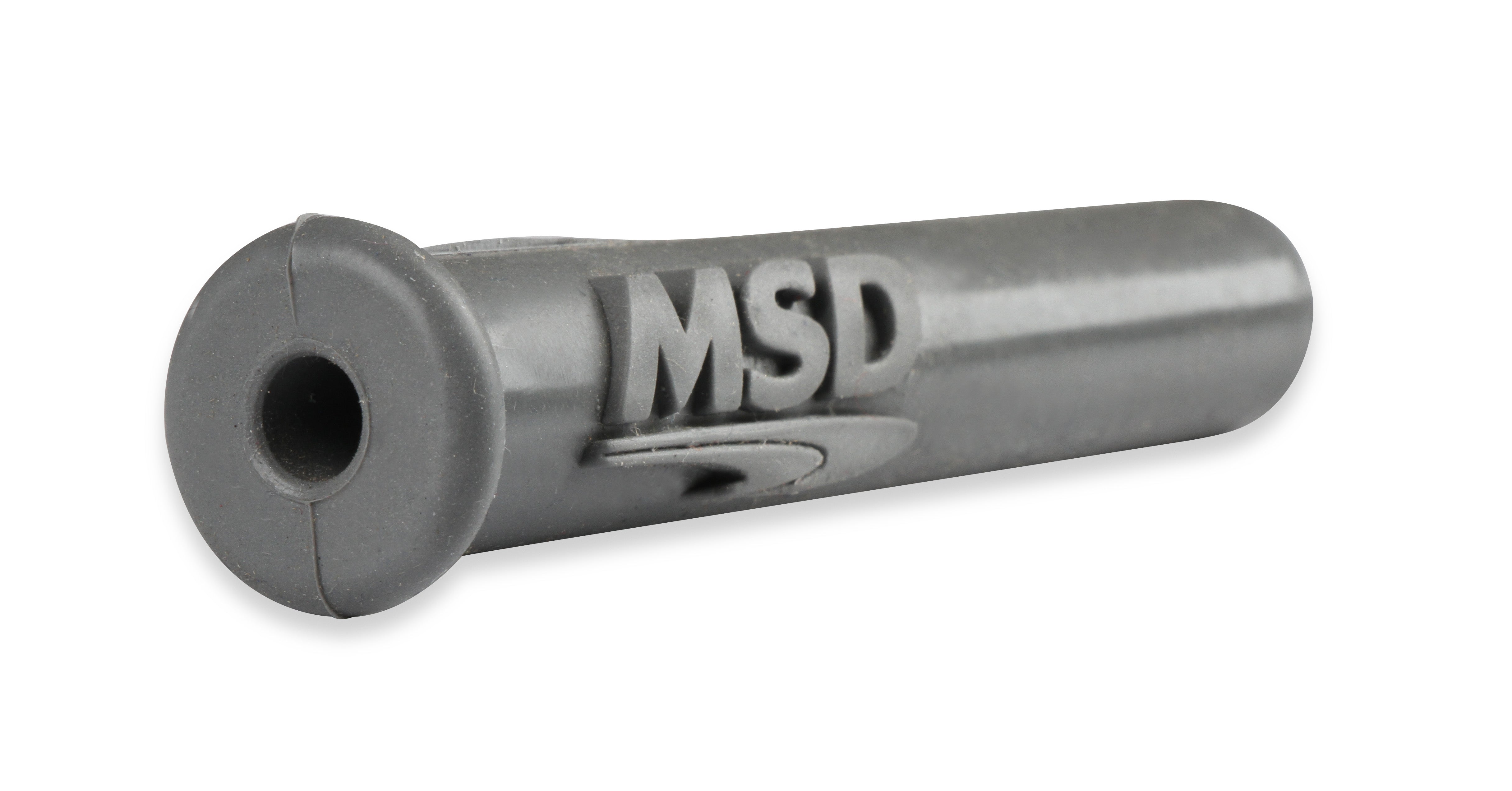 Spark Plug Boots, Straight/multi-angle, With MSD Logo Gray Silicone, 50EA 34564 product image 6