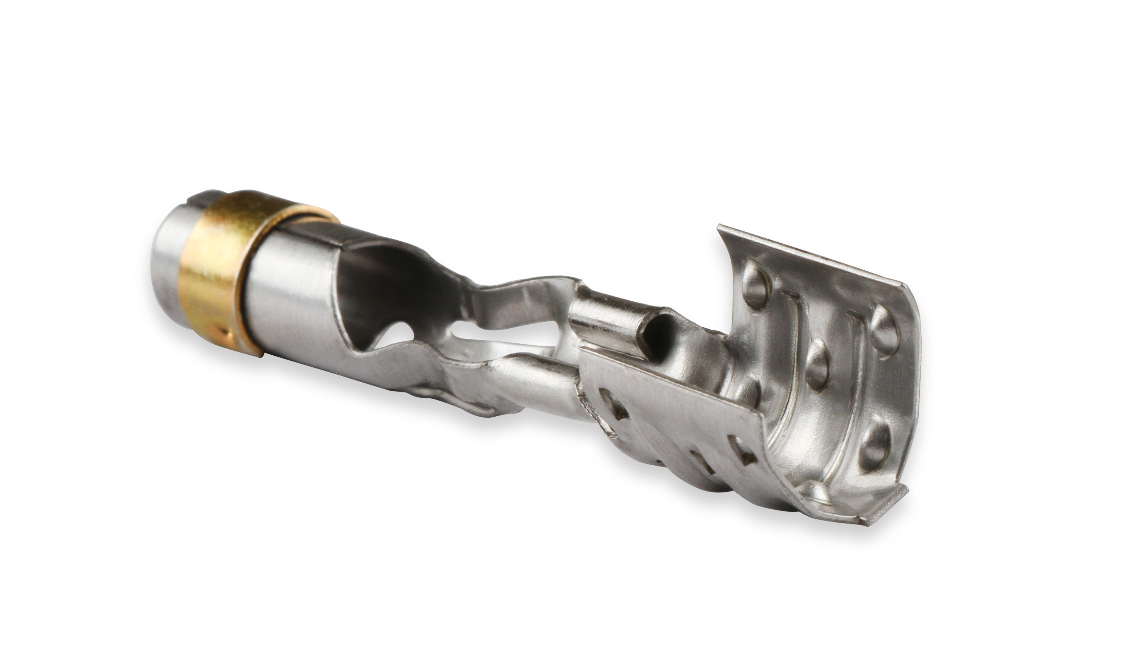 MSD Spark Plug Terminals, Straight Dual Crimp, Multi-angle, Stainless Steel Qty 50 34604 product image 4