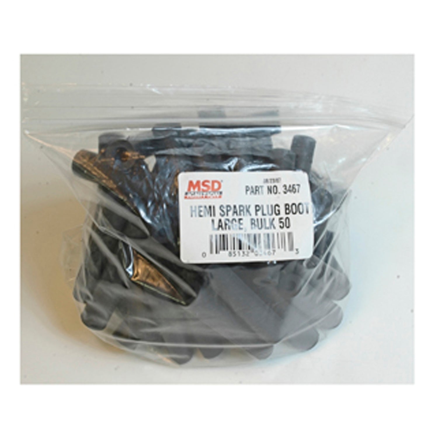 MSD Hemi Spark Plug Boot, Bulk 50, For Hemi Tubes Spark Plug Boot Kit 3467 product image 2