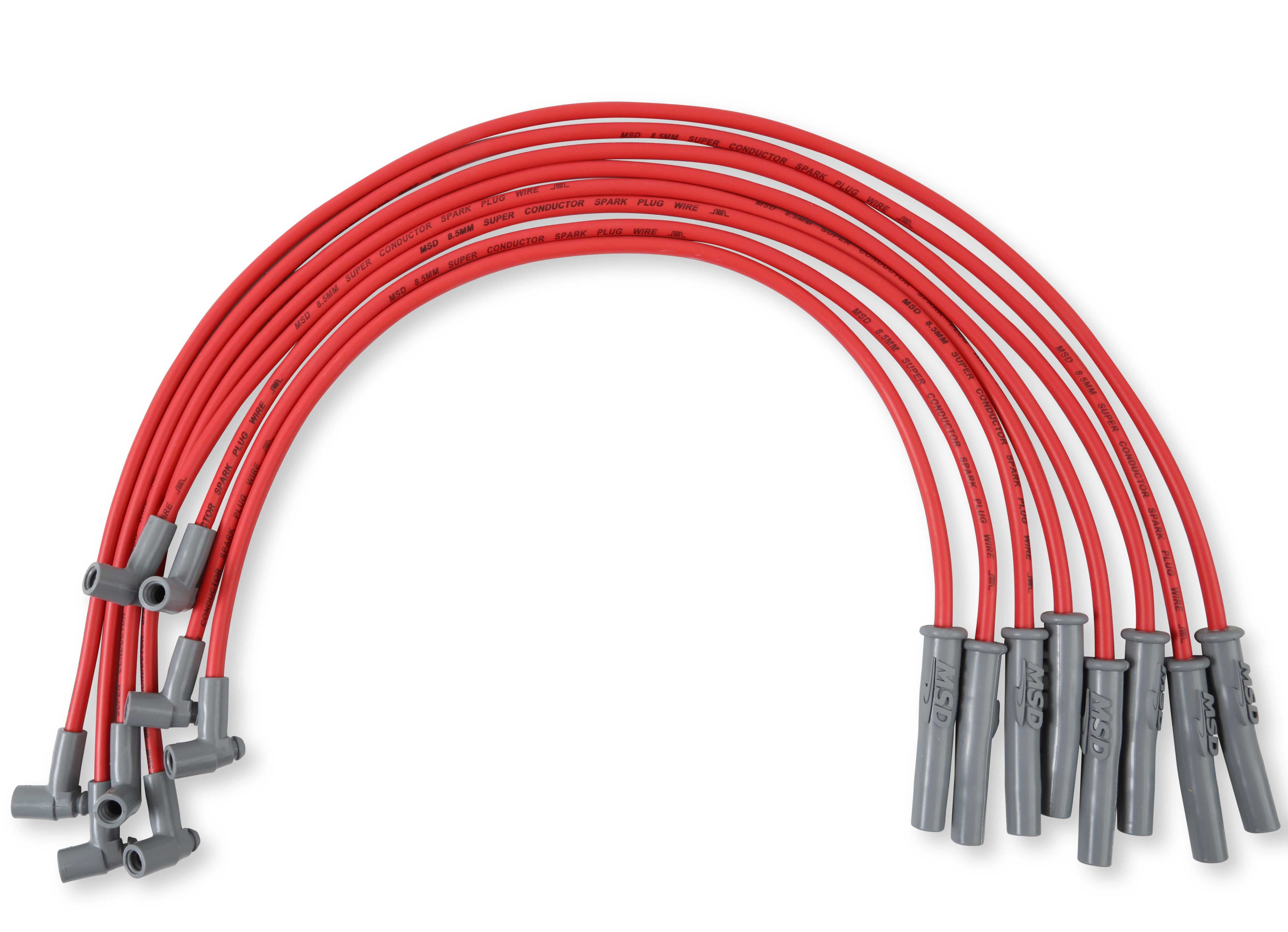 MSD Super Conductor Spark Plug Wire Set, Chevy 366-454 W/hei Cap 35379 product image 1