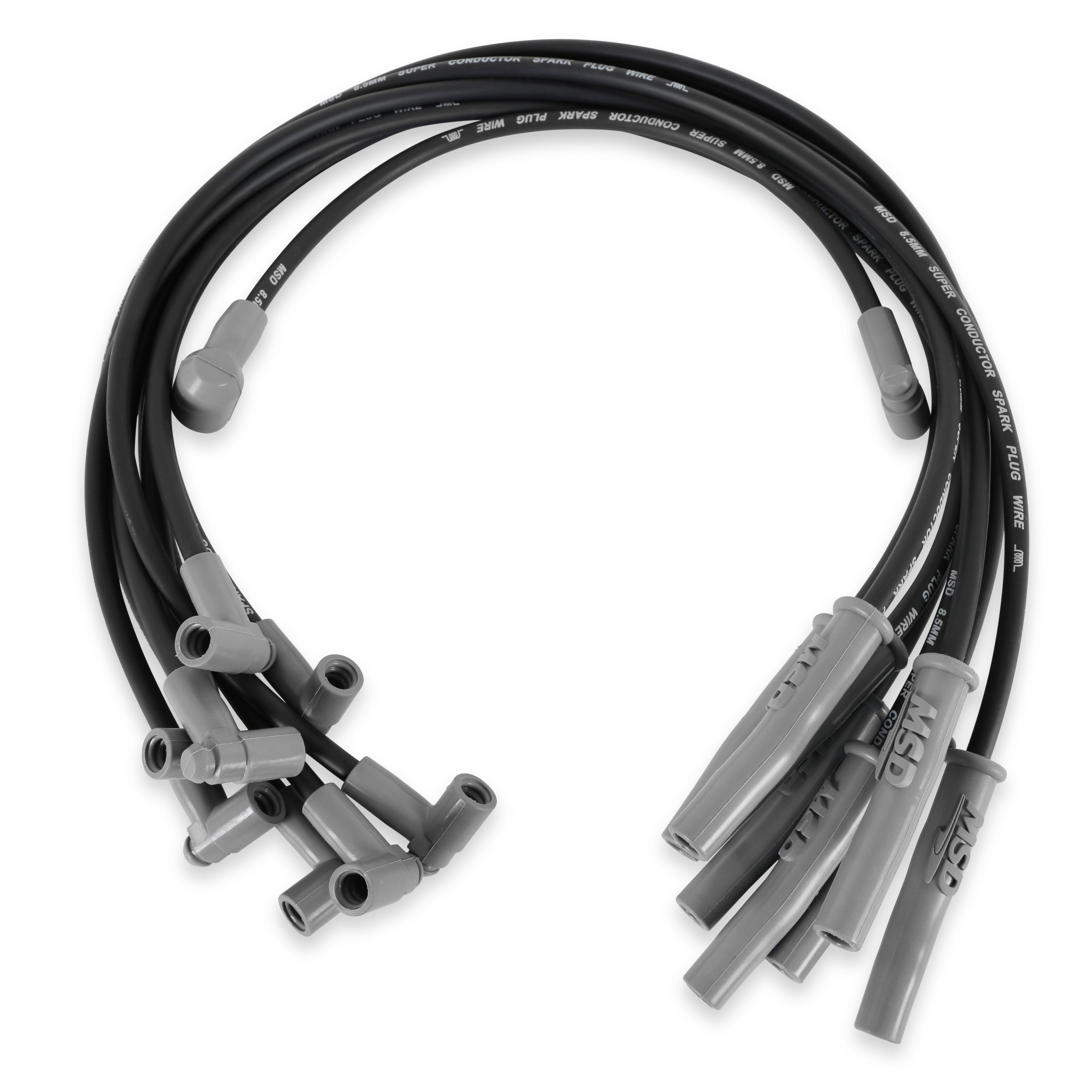 MSD For Use With Ford 351C-460 With HEI Cap, Black Jacket 35383 product image 1