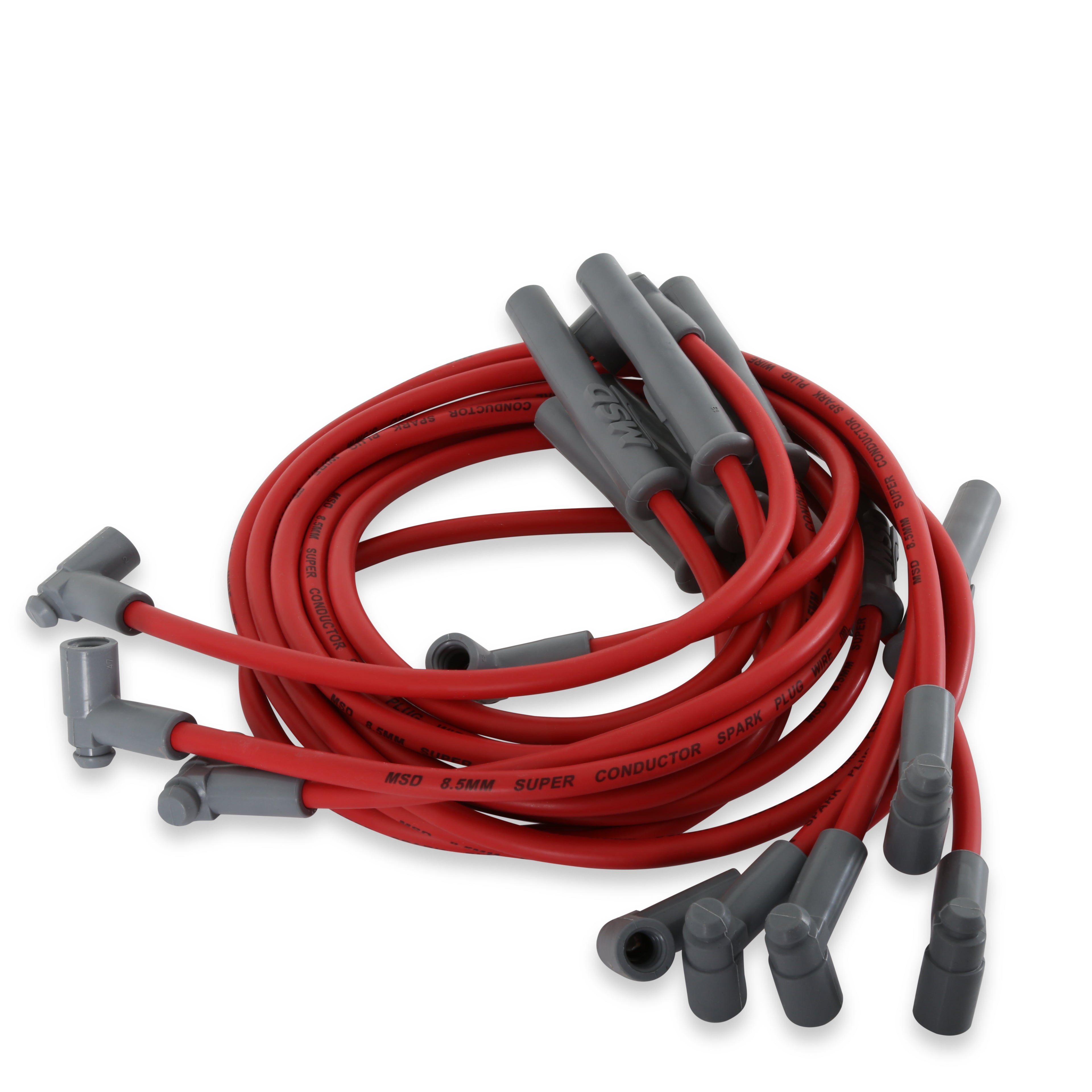 MSD Super Conductor Spark Plug Wire Set, Ford 351C-460, W/hei Cap 35389 product image 1