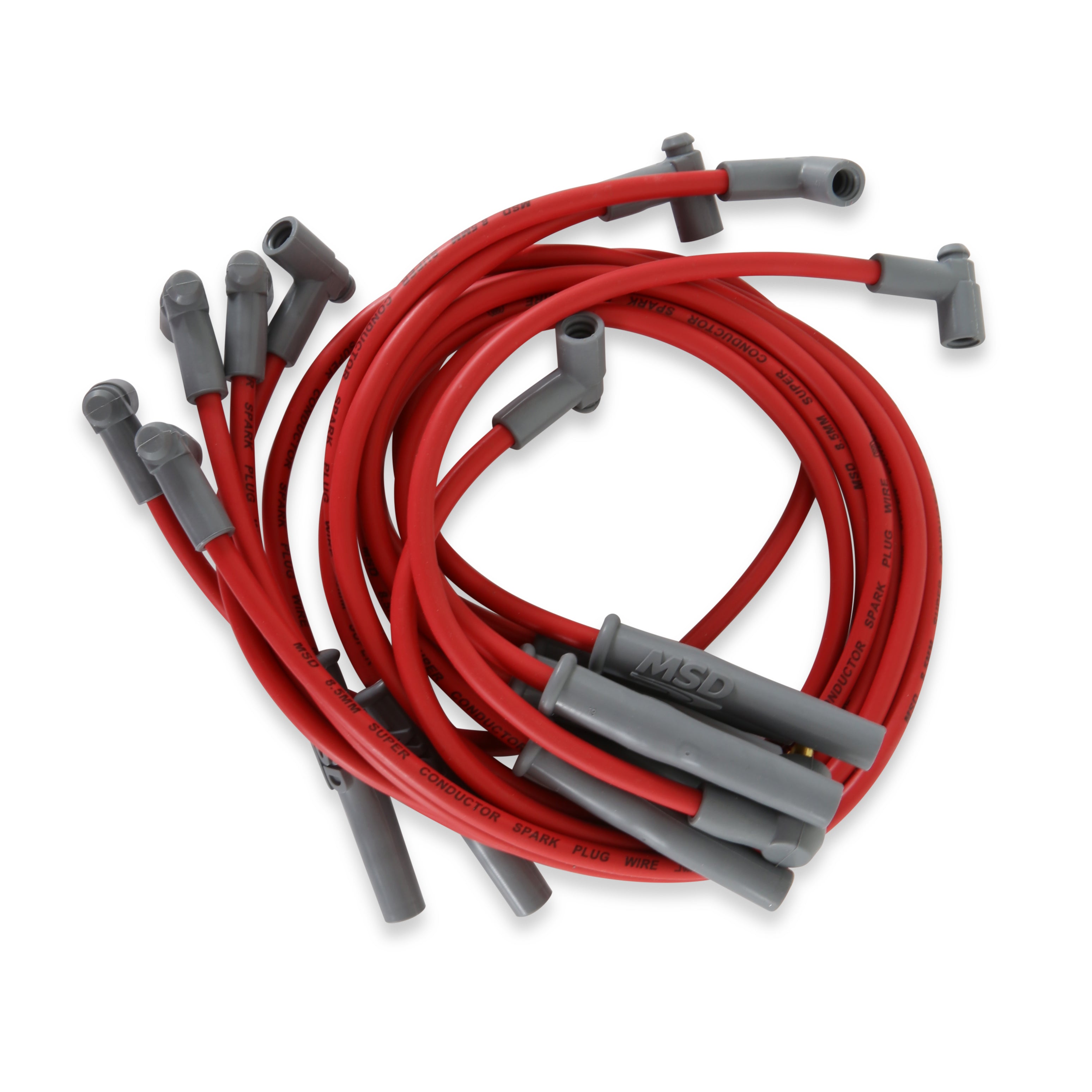 MSD Super Conductor Spark Plug Wire Set, Ford 351C-460, W/hei Cap 35389 product image 2