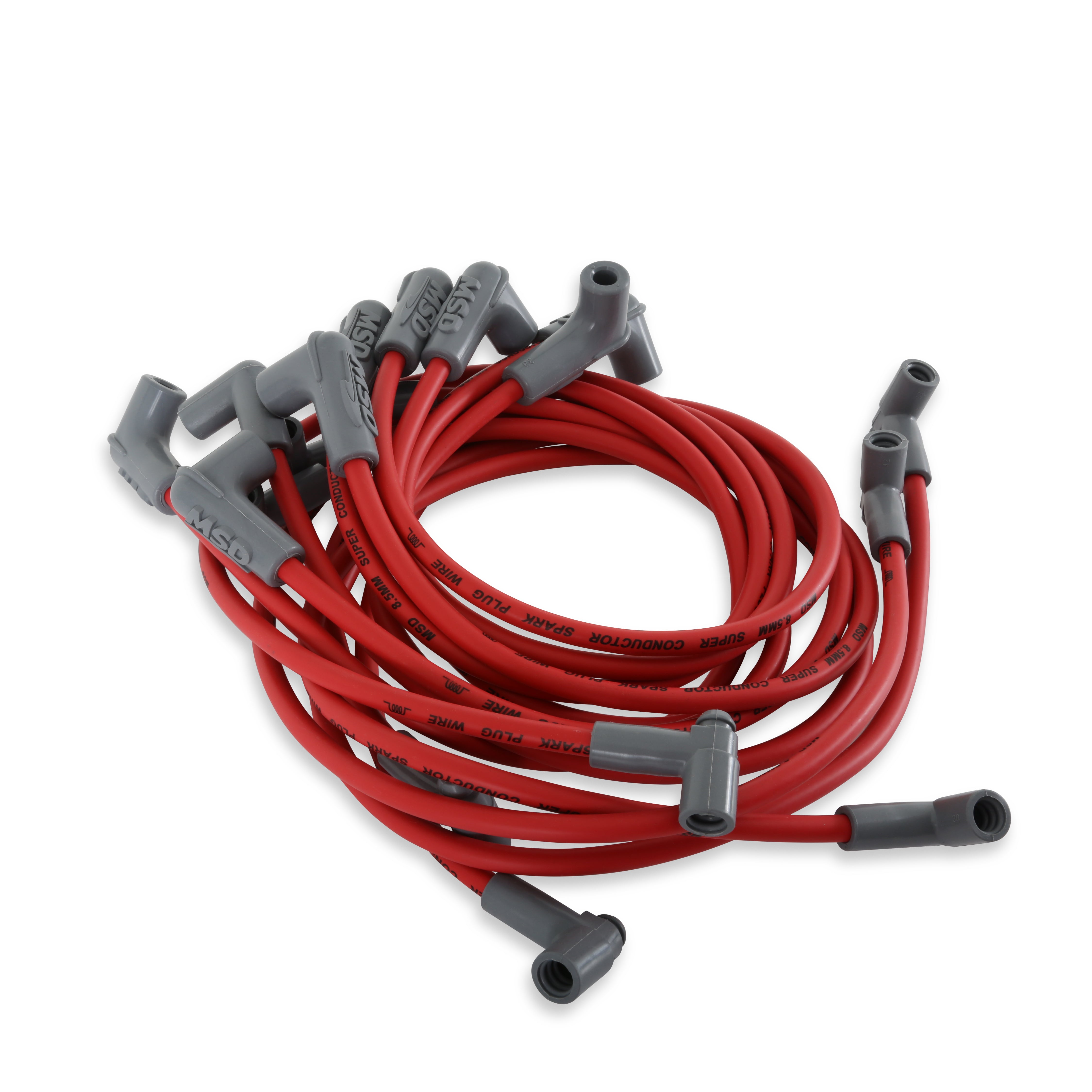 MSD Super Conductor Spark Plug Wire Set, Big Block Chevy For Use With HEI Tower Cap 35609 product image 1