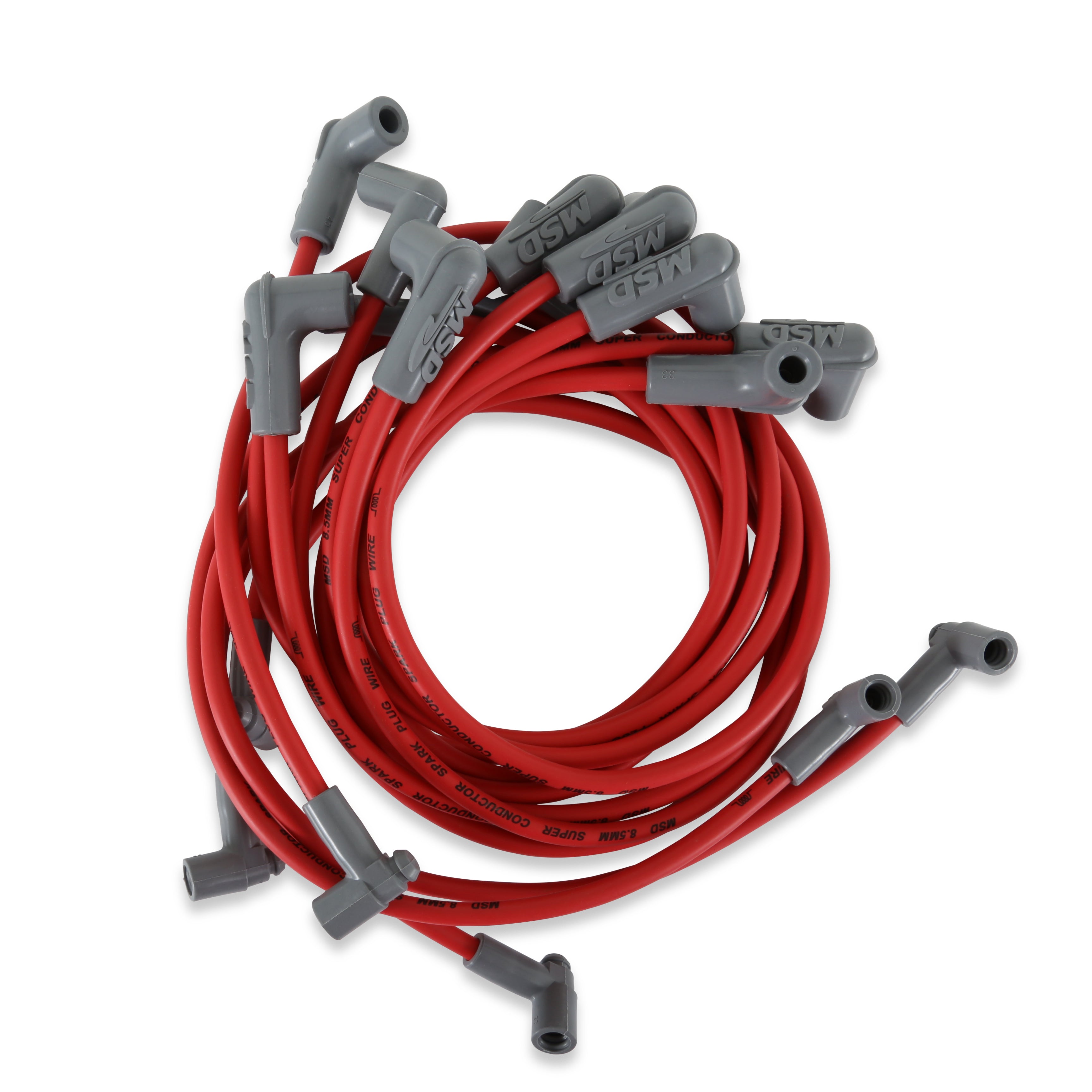 MSD Super Conductor Spark Plug Wire Set, Big Block Chevy For Use With HEI Tower Cap 35609 product image 2