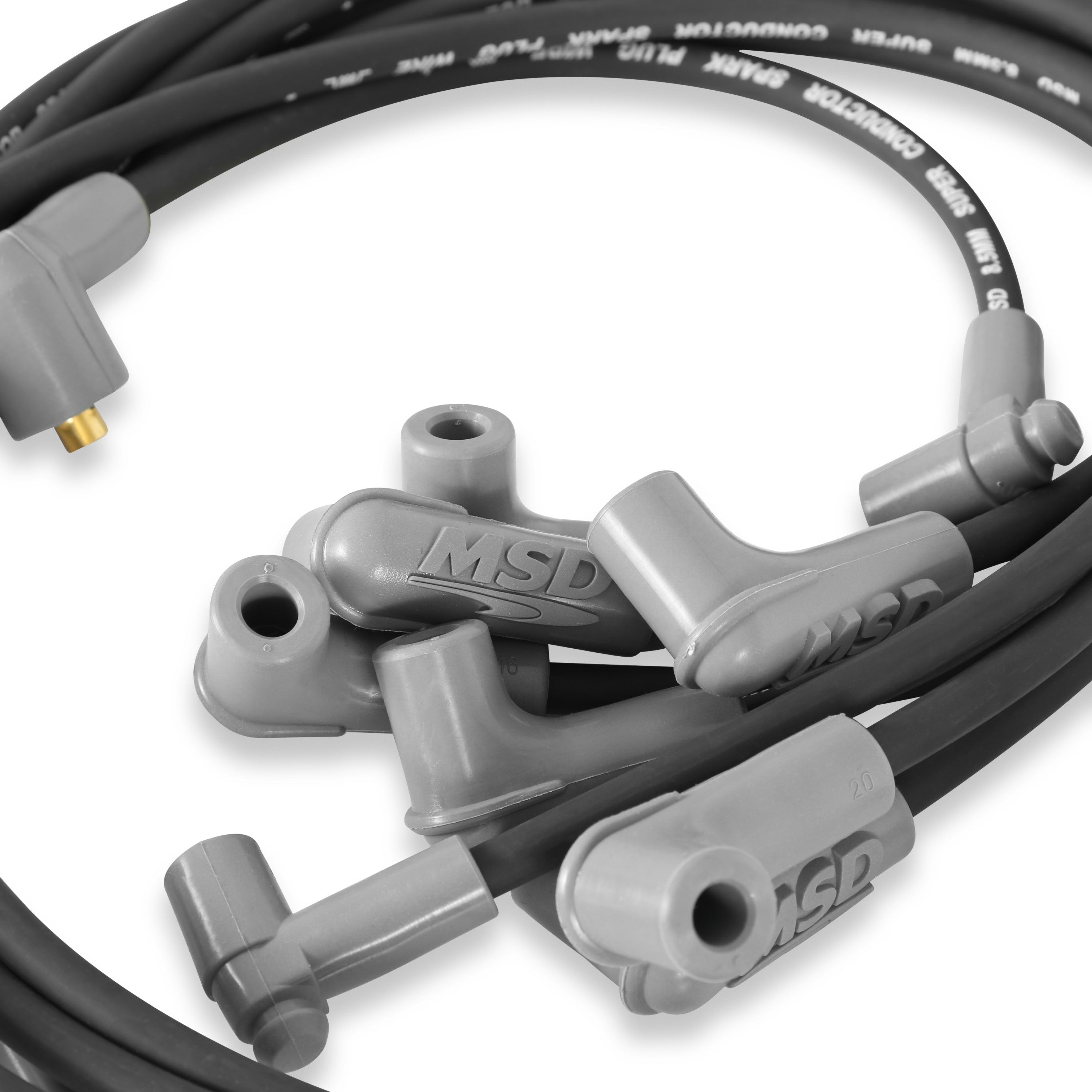 MSD For Use With Chevy Small Block With HEI Tower Cap, Black Jacket 35653 product image 2