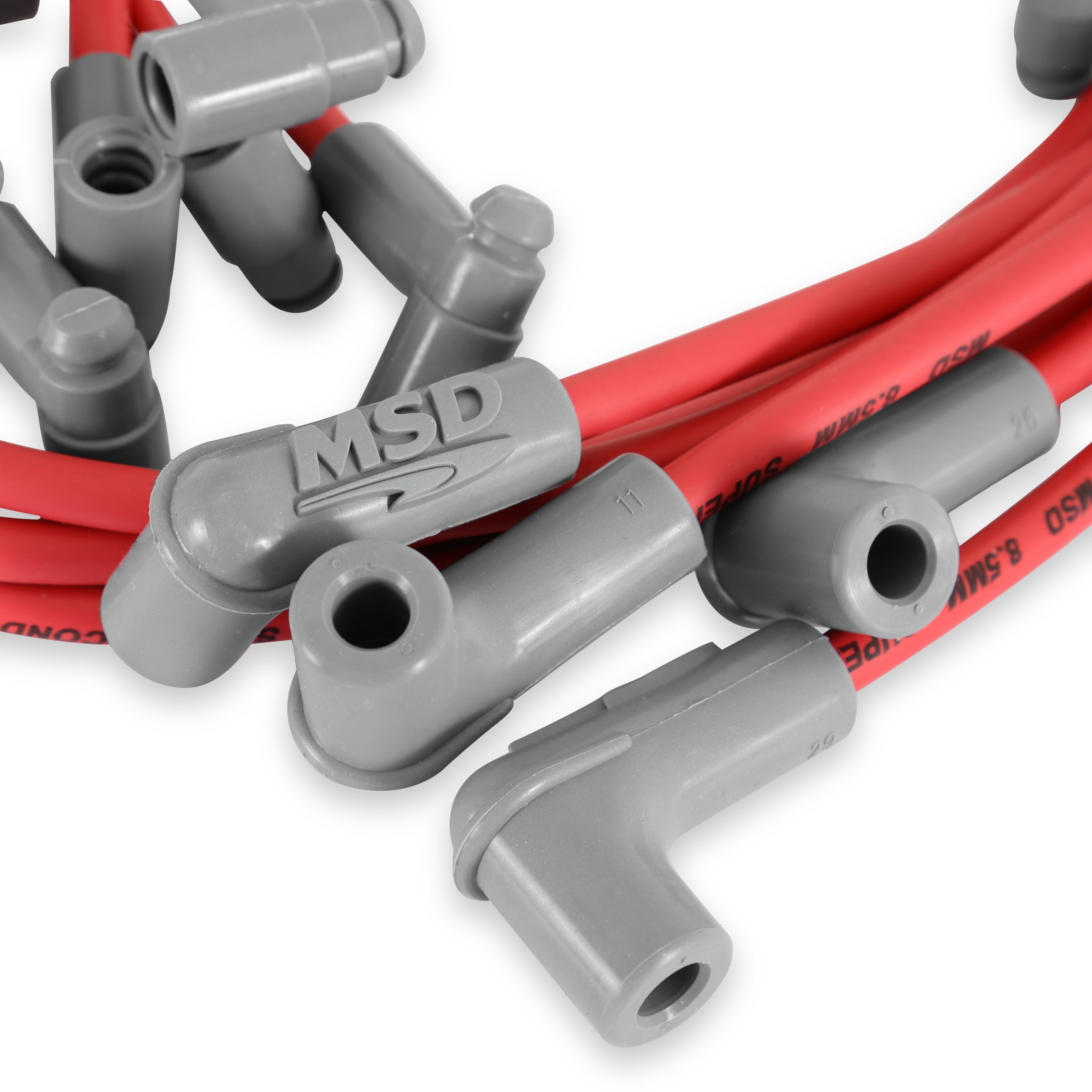 MSD Super Conductor Spark Plug Wire Set, Small Block Chevy W/hei Cap 35659 product image 3