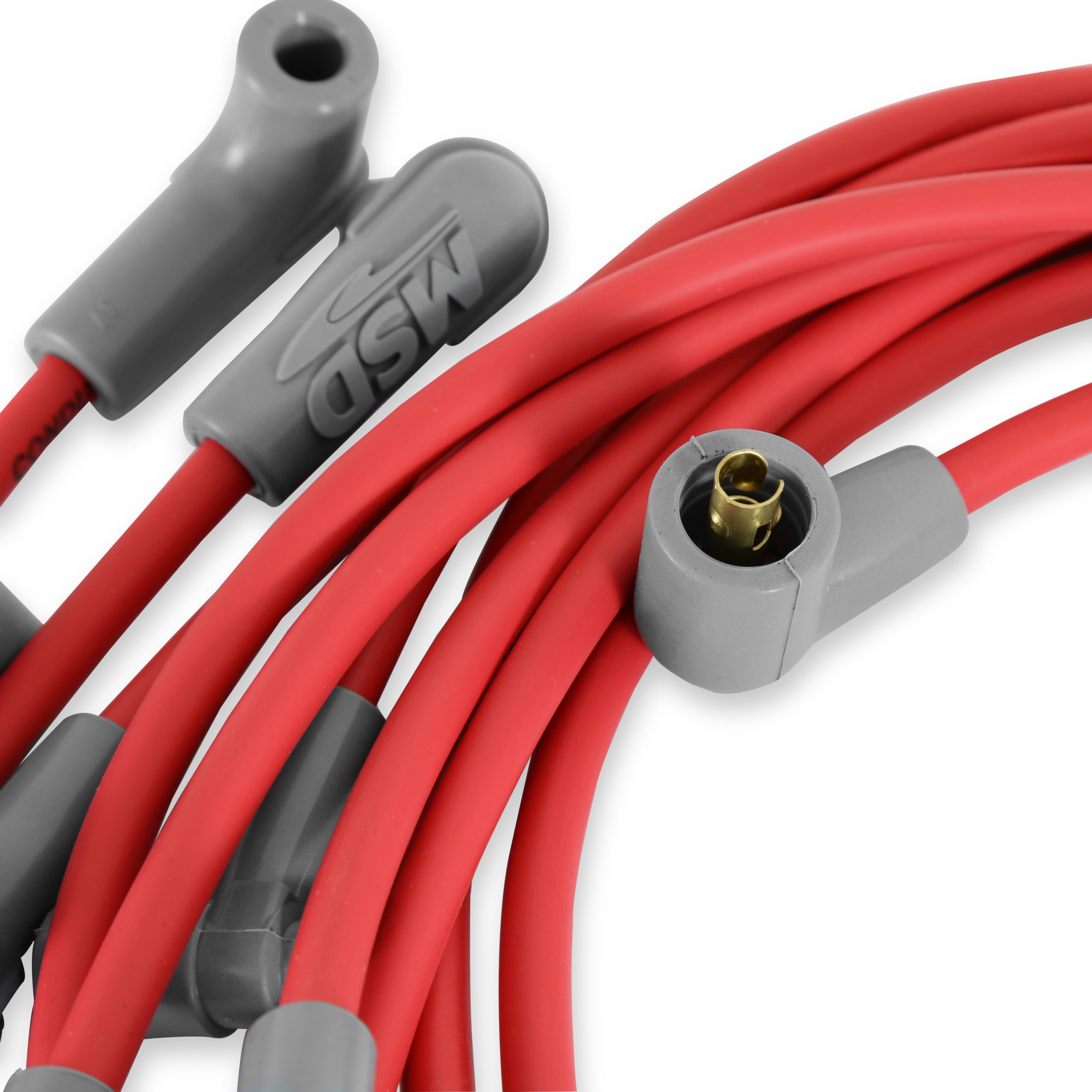 MSD Super Conductor Spark Plug Wire Set, Small Block Chevy W/hei Cap 35659 product image 5