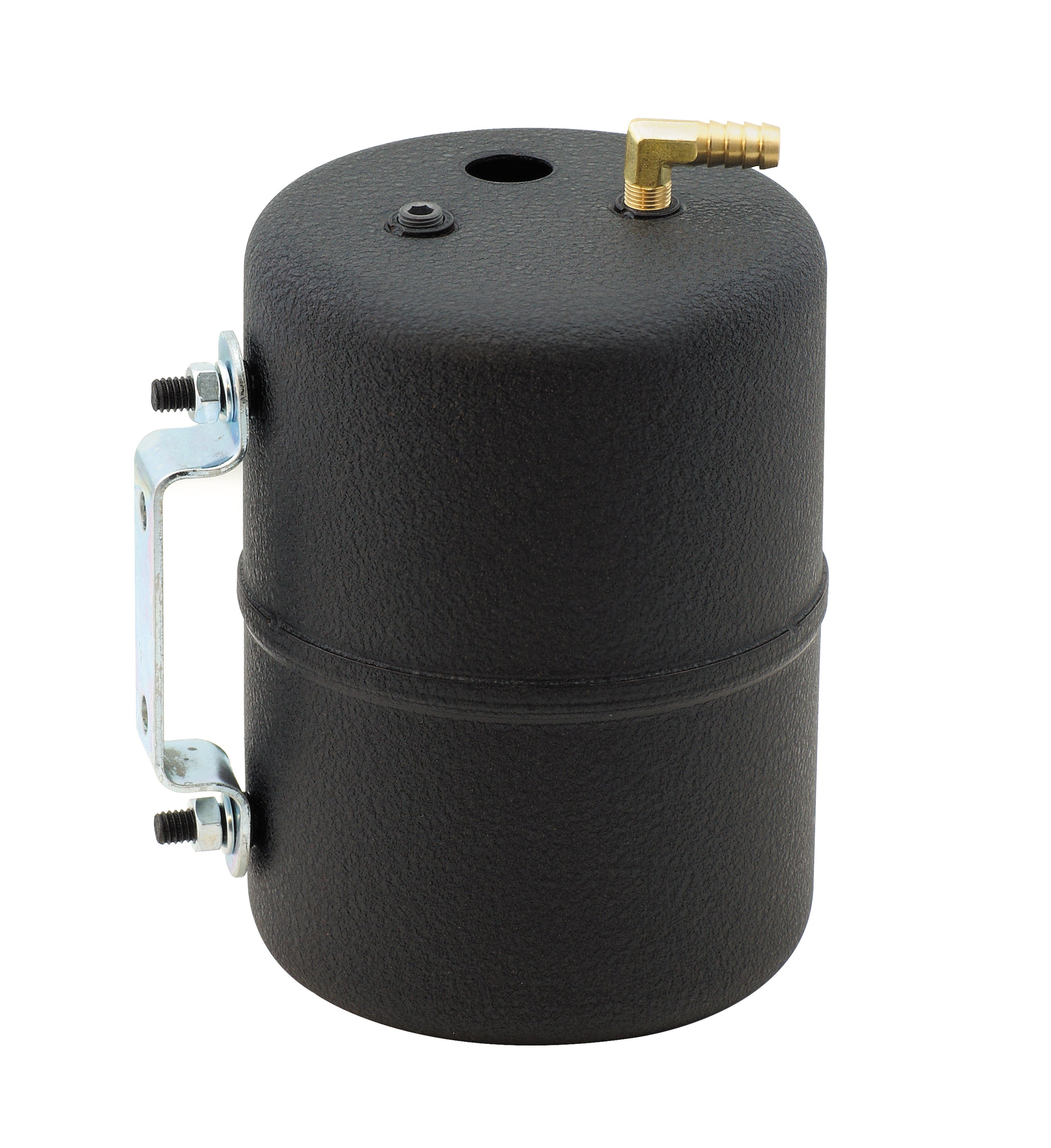 Mr Gasket Steel - 5 Inch Diameter 6-3/4 Inch High - Black Finish 3701 product image 1