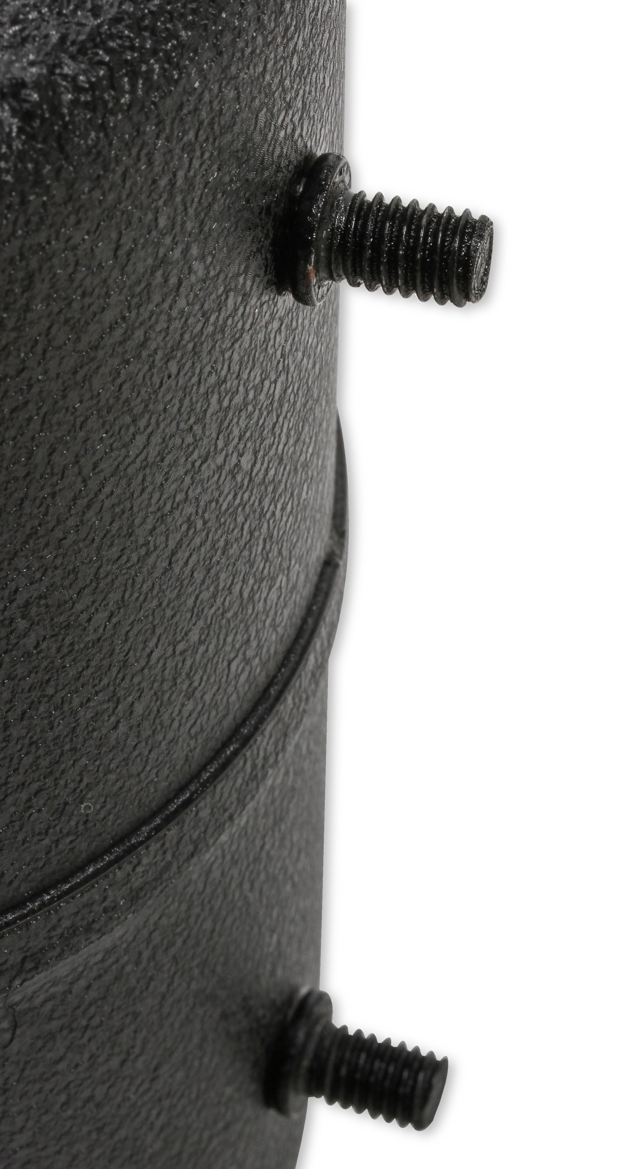 Mr Gasket Steel - 5 Inch Diameter 6-3/4 Inch High - Black Finish 3701 product image 3