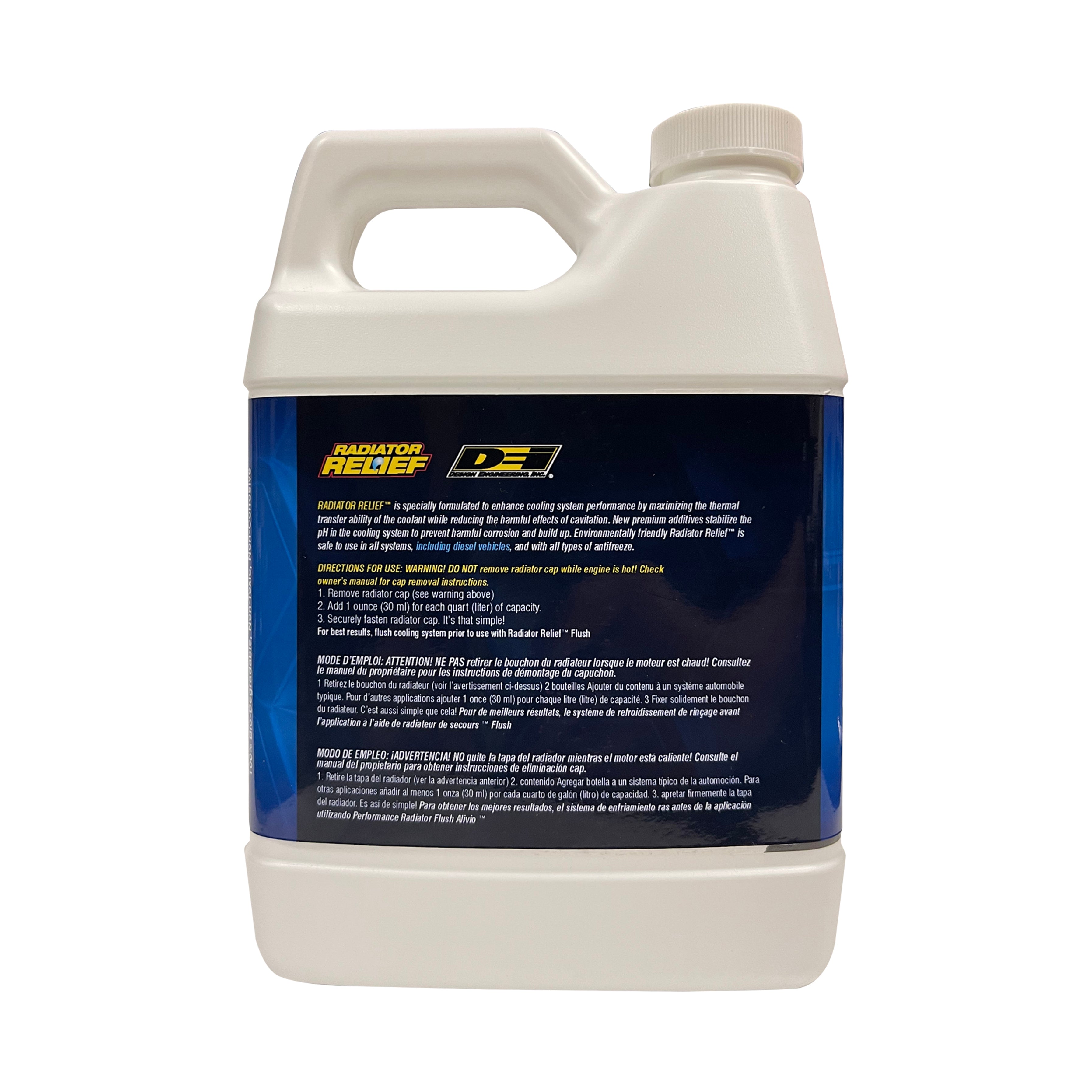 Design Engineering One 32 oz bottle of Radiator Relief. Engine Coolant Additive 40104
