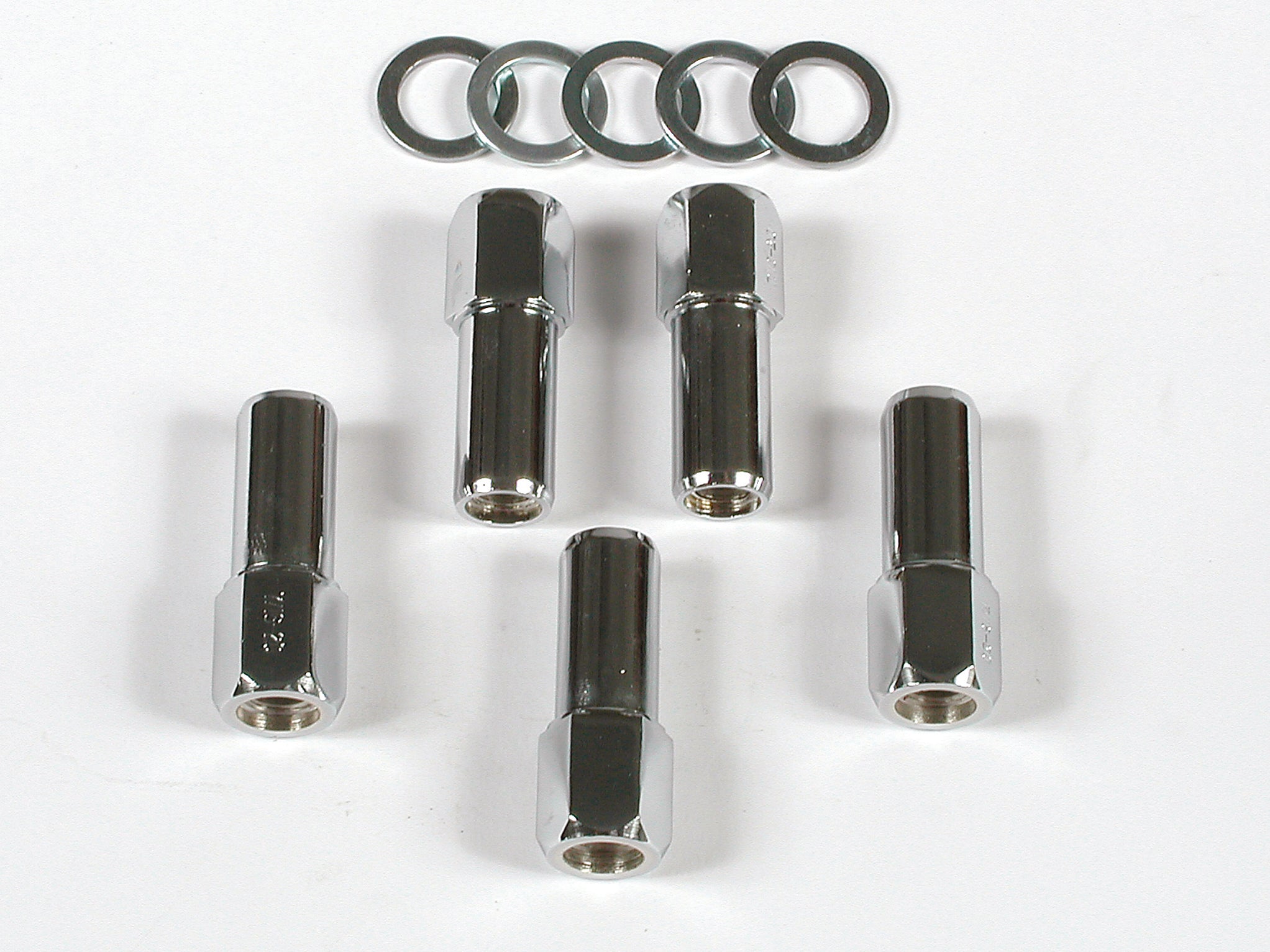 Mr Gasket Mr. Gasket Competition Open End Style Lug Nuts - Set of 5 4303G product image 1