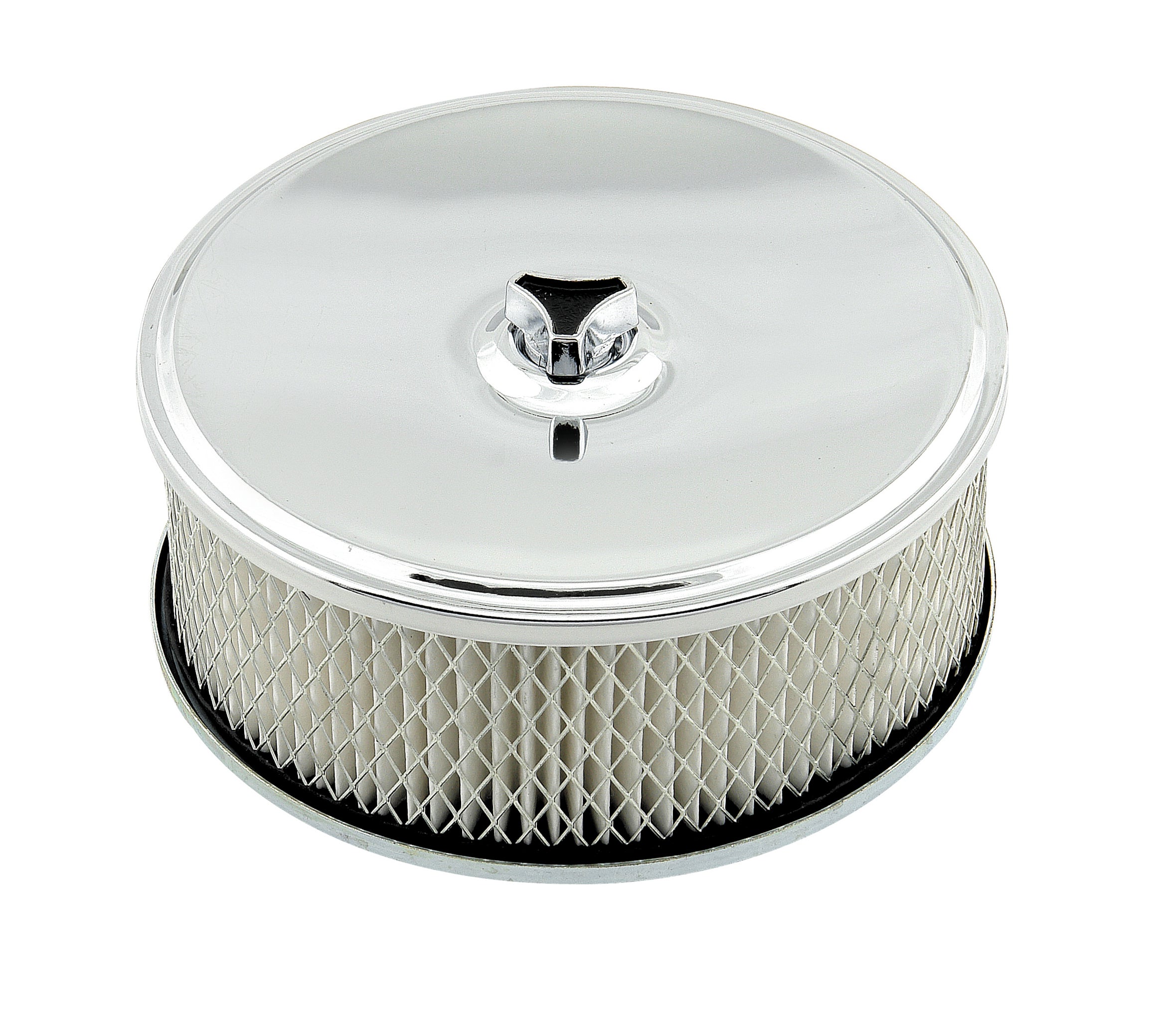 Mr Gasket Mr. Gasket Air Filter Assembly - Chrome - 6-1/2 Inch x 2-7/16 Inch 4346 product image 1