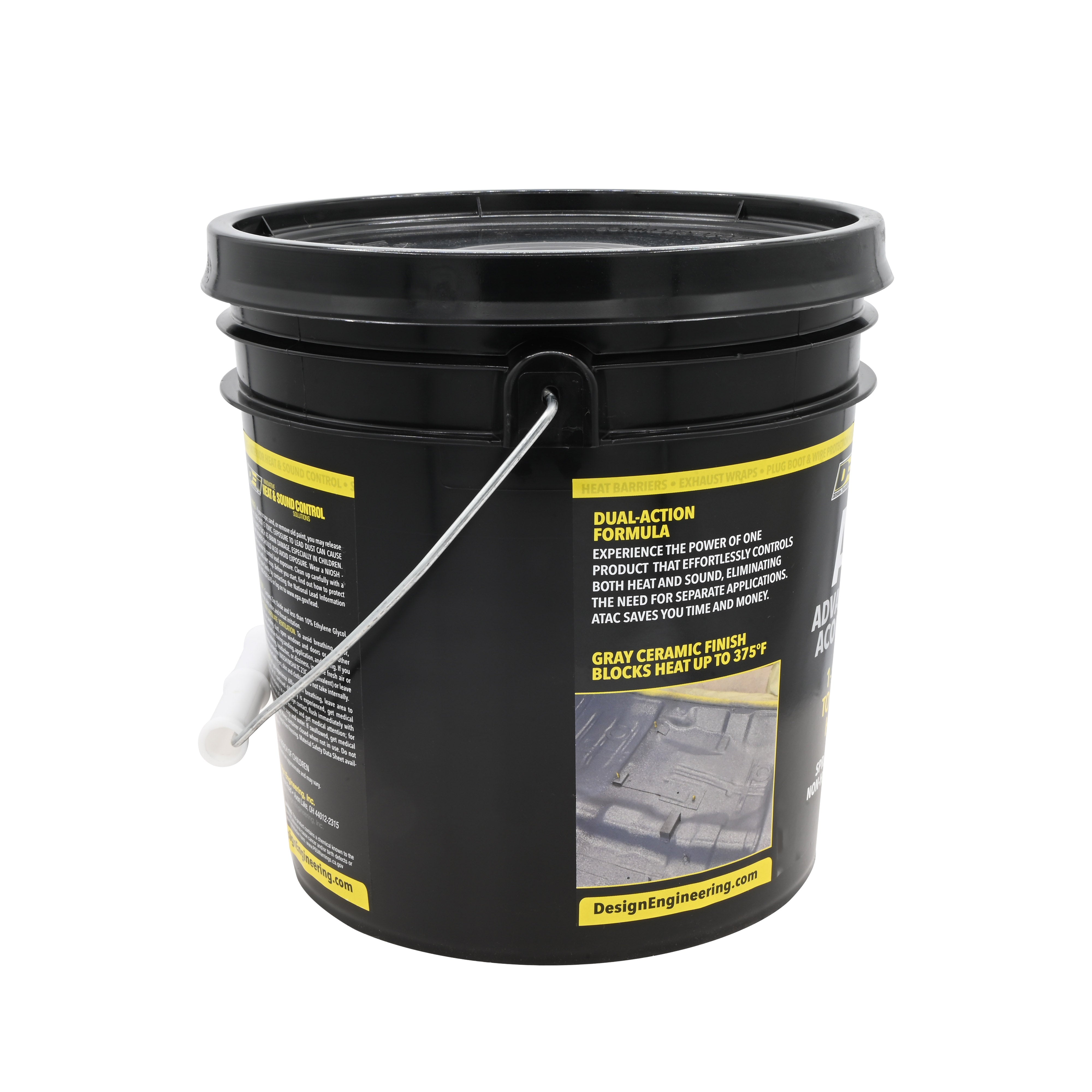 Design Engineering ATAC Thermal Acoustic Coating 1 Gallon Sound Dampening Spray 50208