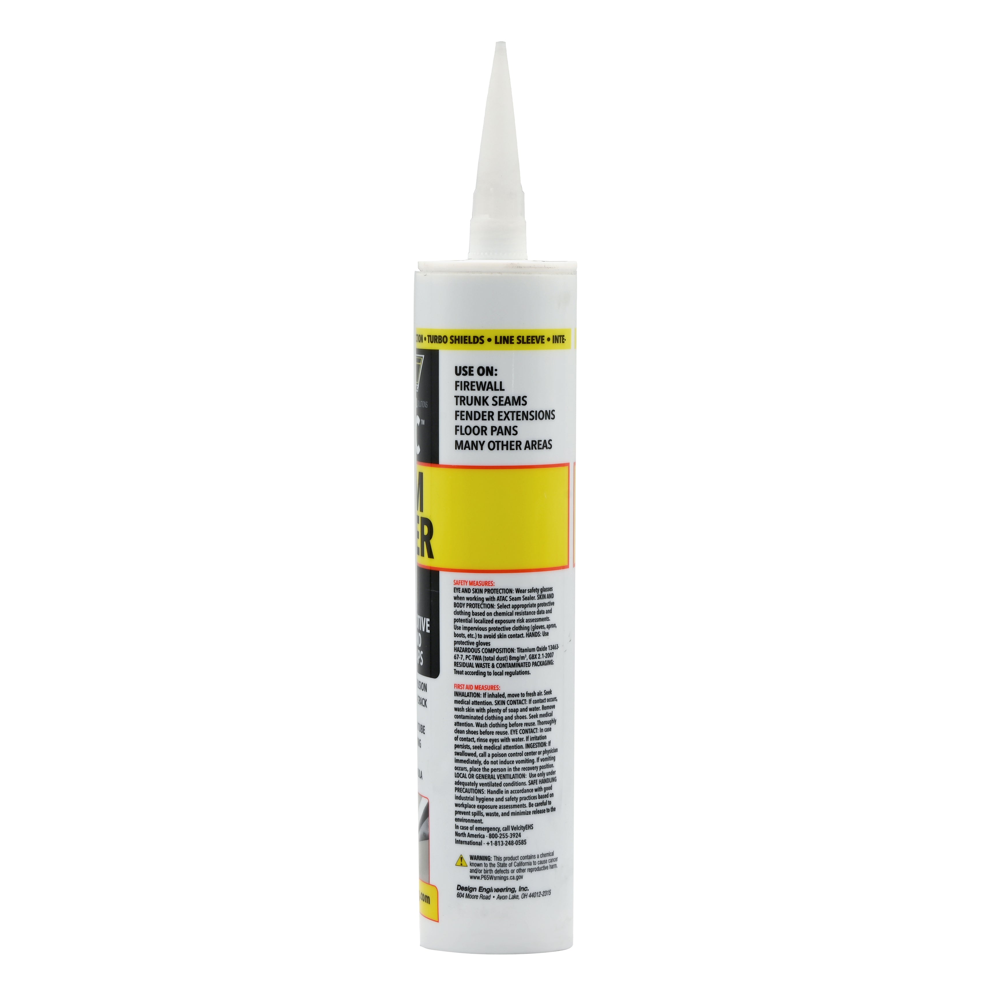 Design Engineering One tube of ATAC Seam Sealer. Multi-Purpose Sealant 50213