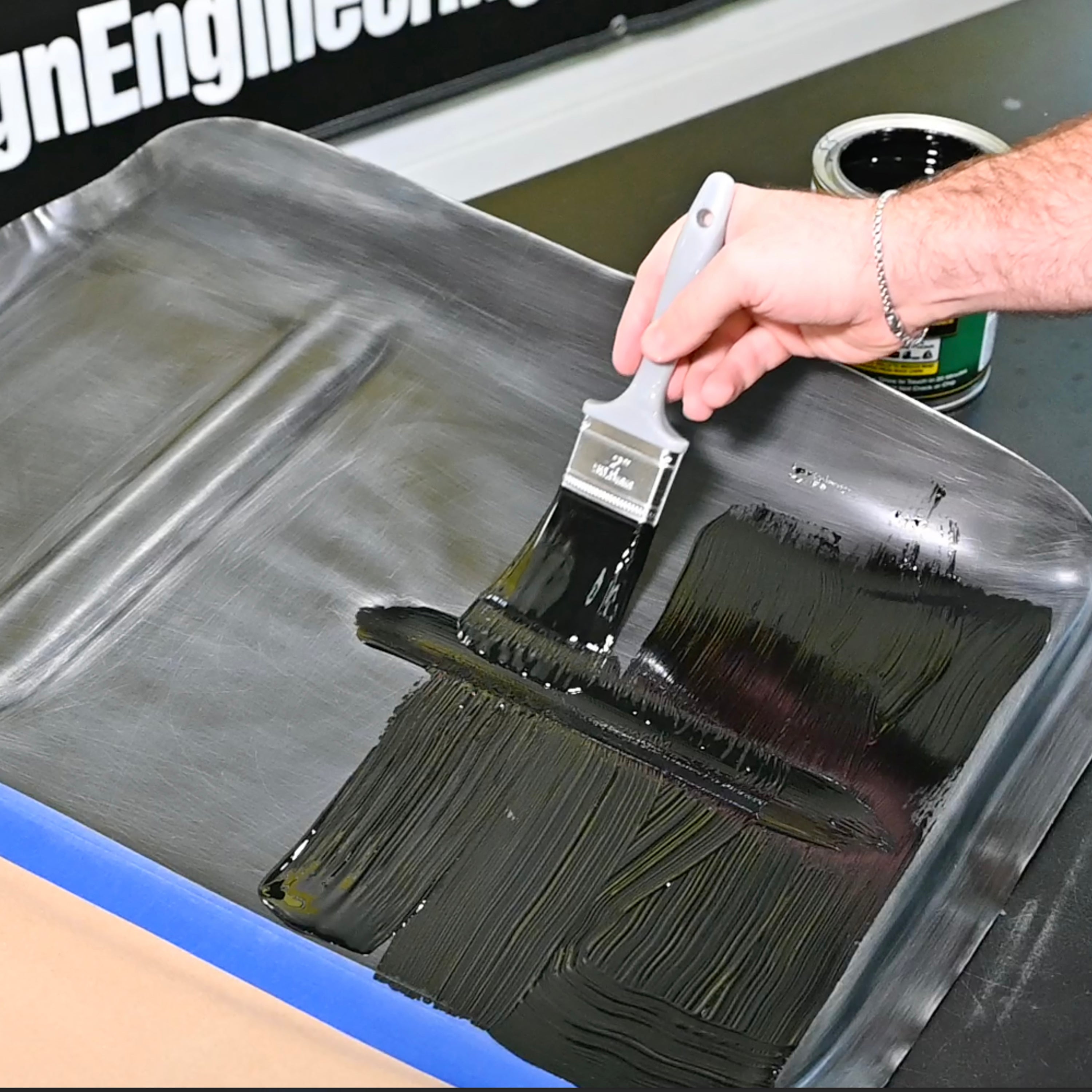 Design Engineering One can of Boom Mat Liquid damping material. Sound Dampening Spray 50219