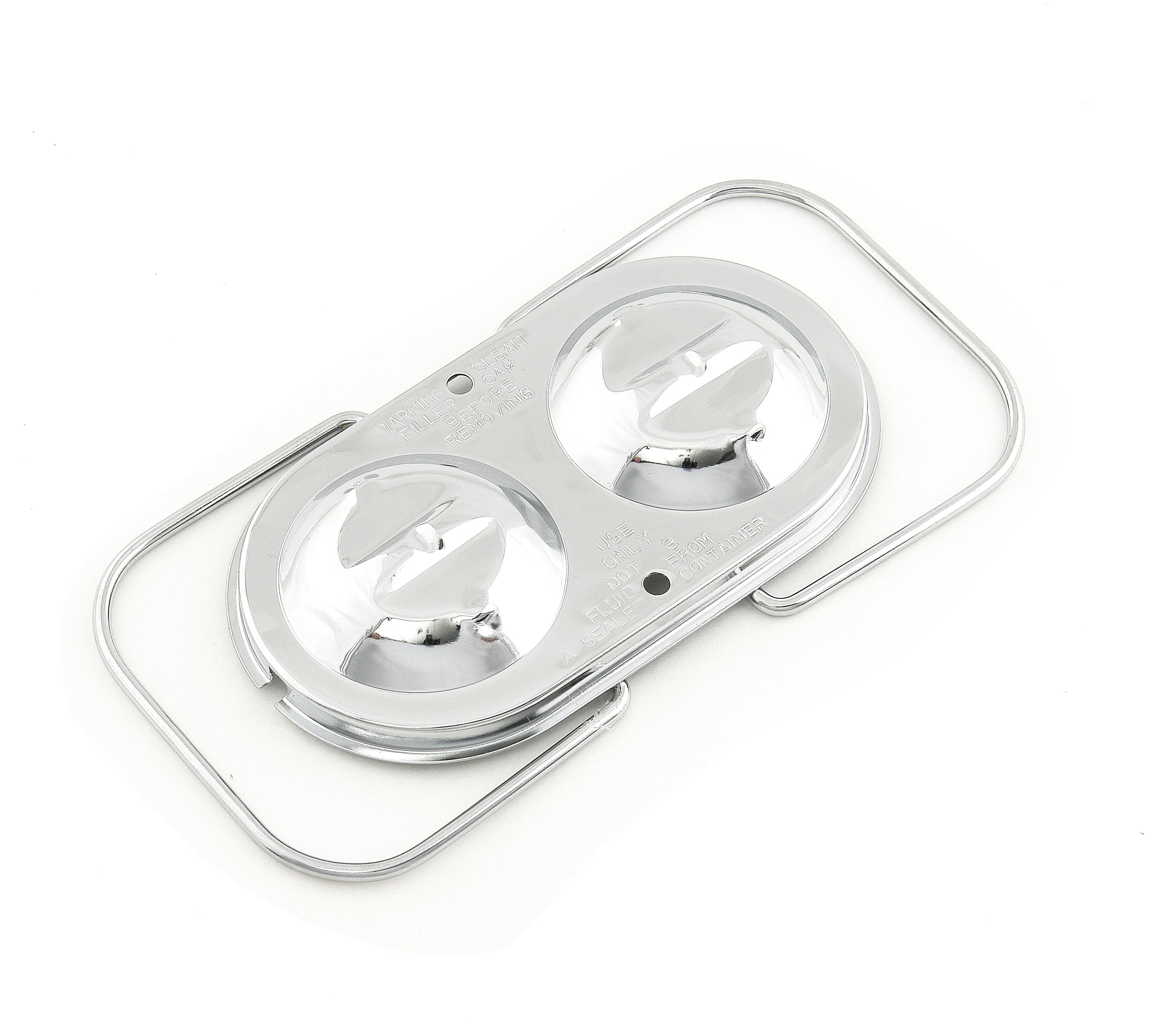 Mr Gasket Mr. Gasket Chrome Master Cylinder Cover Gasket Set 5273 product image 1