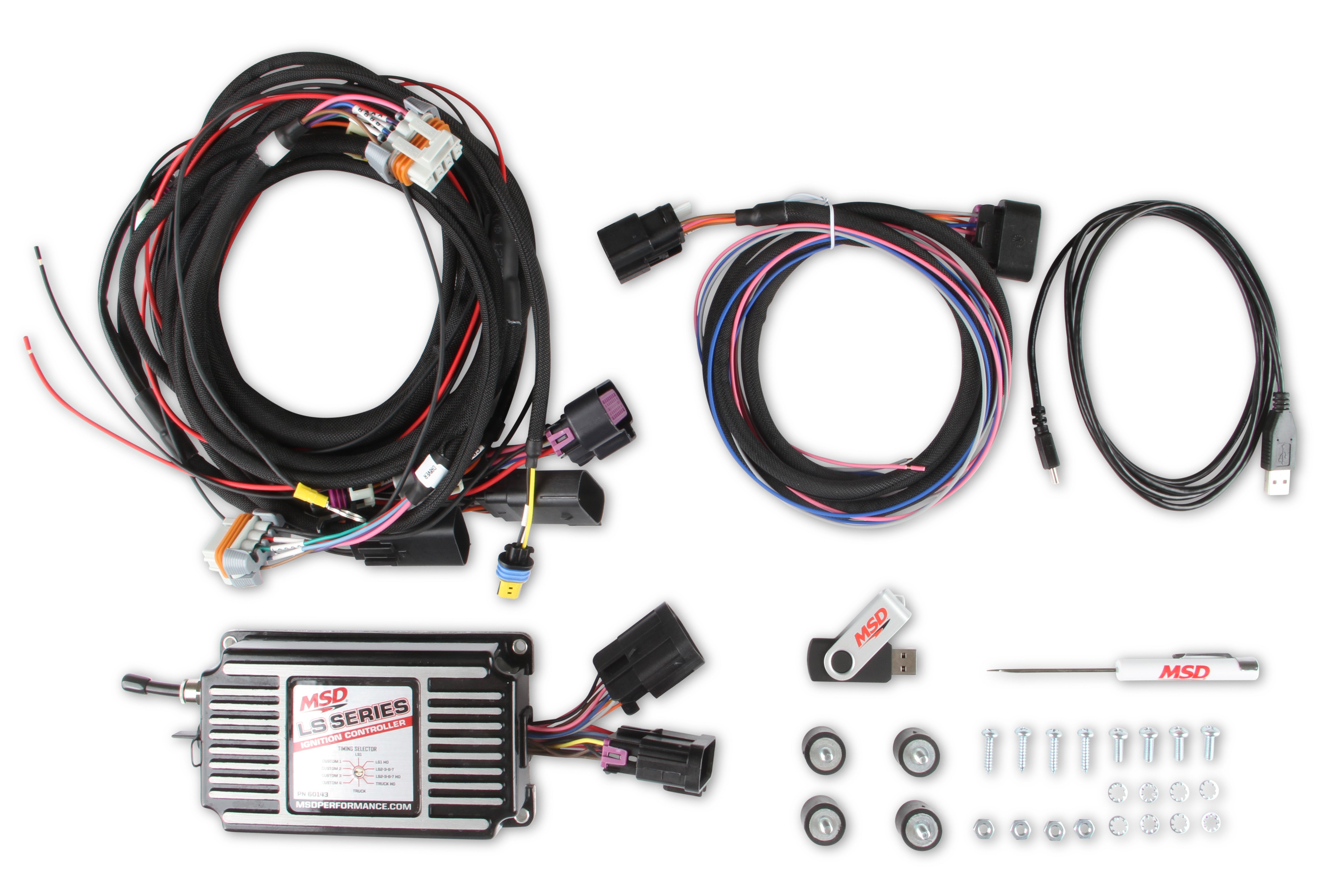 MSD 24x/1x And 58x/4x Crank/cam LS Configurations Ignition Control Module 60143 product image 2
