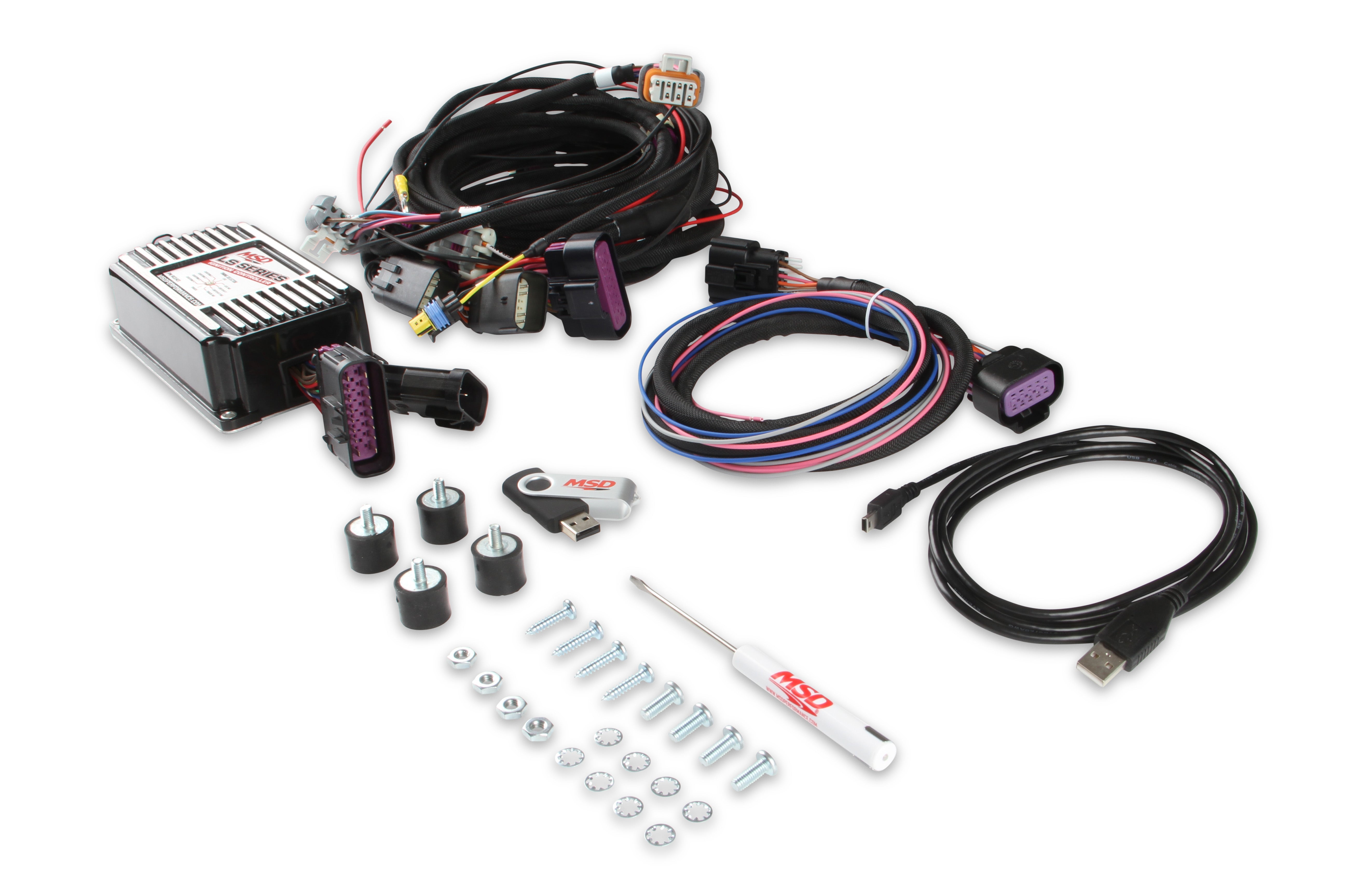 MSD 24x/1x And 58x/4x Crank/cam LS Configurations Ignition Control Module 60143 product image 3