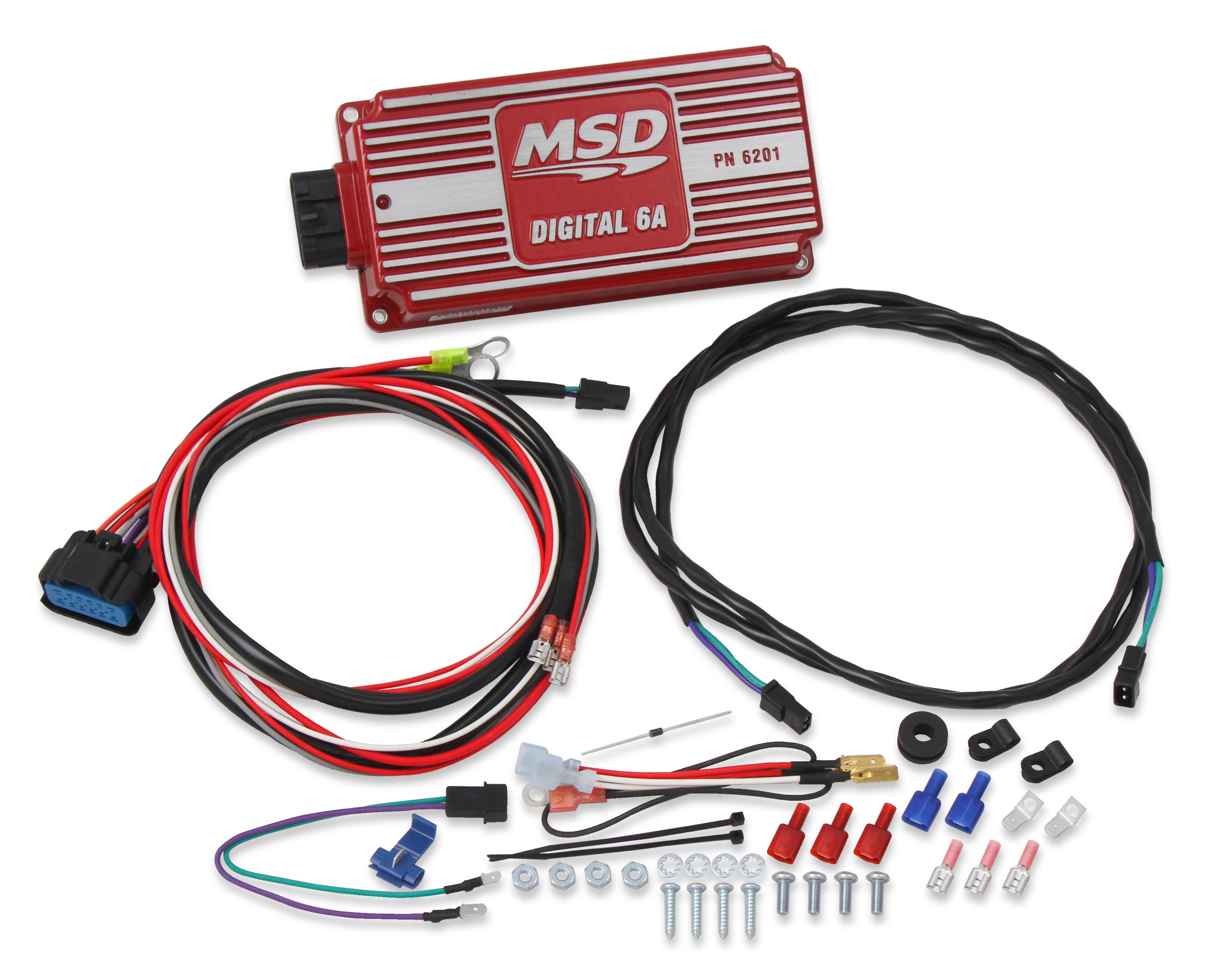 MSD Compatible With 4, 6, or 8 Cylinder Engines - Built-in LED For System Checks 6201 product image 3