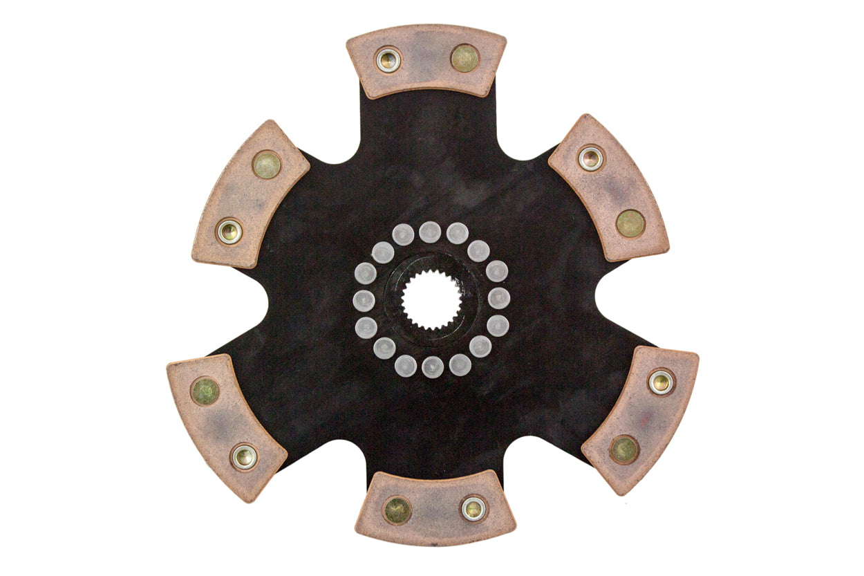 Advanced Clutch 6266020 6-Pad Rigid Ceramic Race Clutch Disc