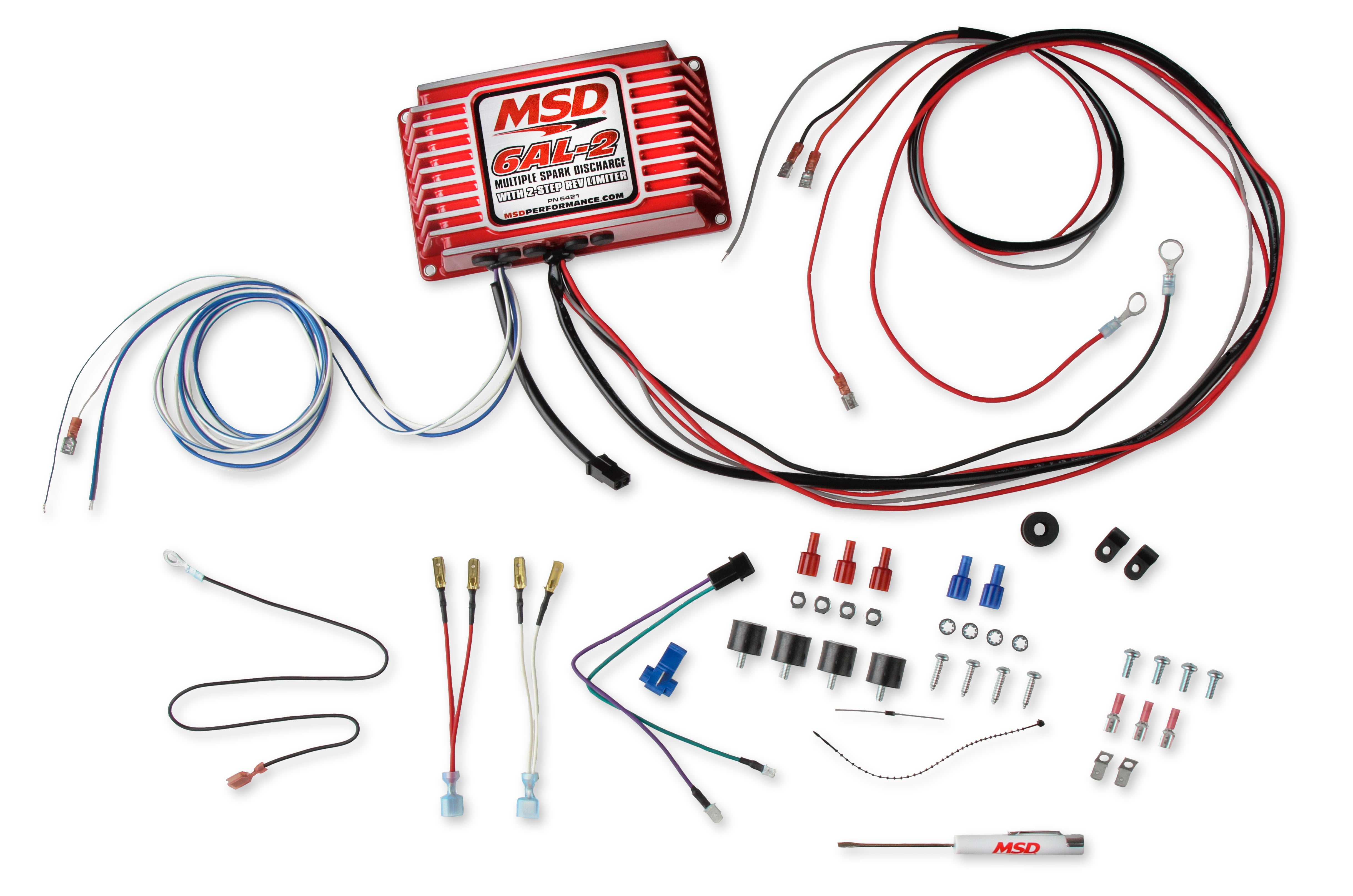 MSD Universal - Built-in 2 Step Rev-limiter - Rotary Dials 6421 product image 2