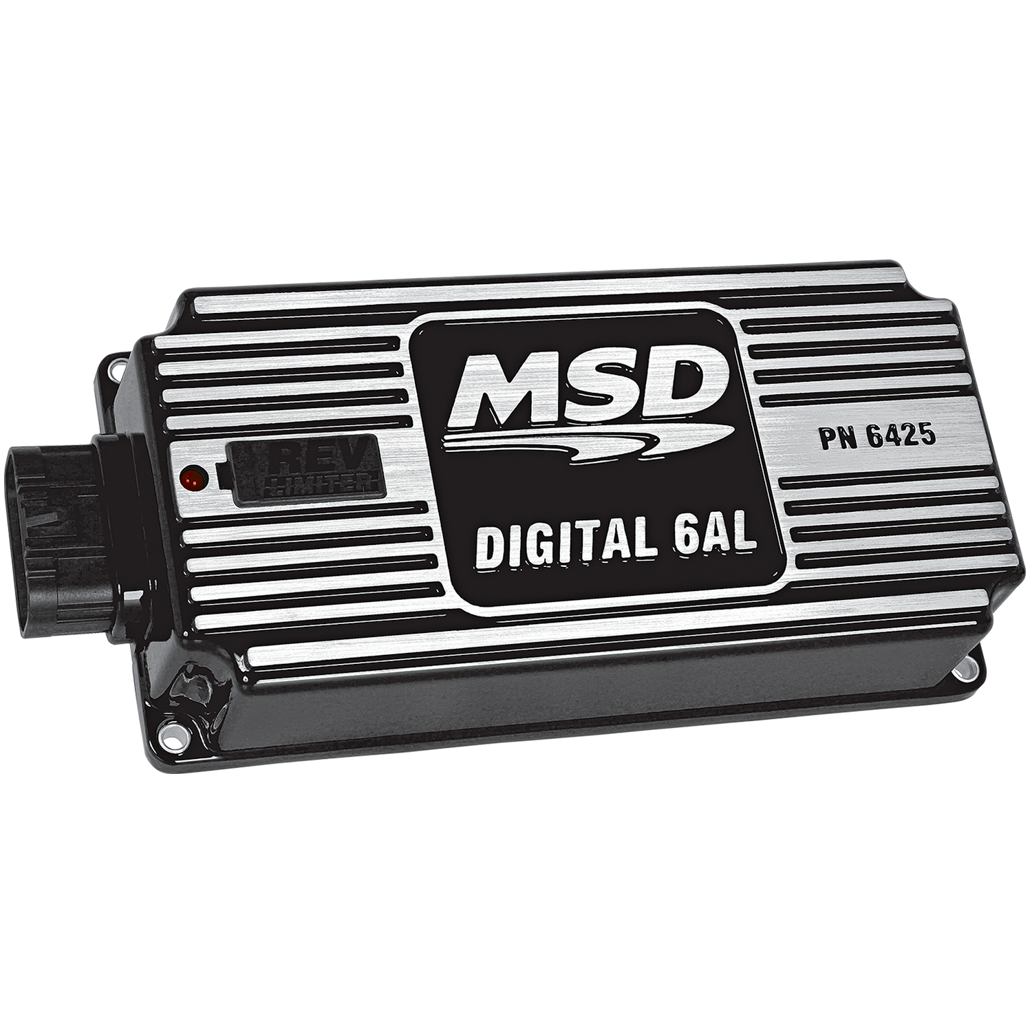 MSD Digital 6AL Ignition Control Module 64253 Black Rev Limiter Universal product image 1
