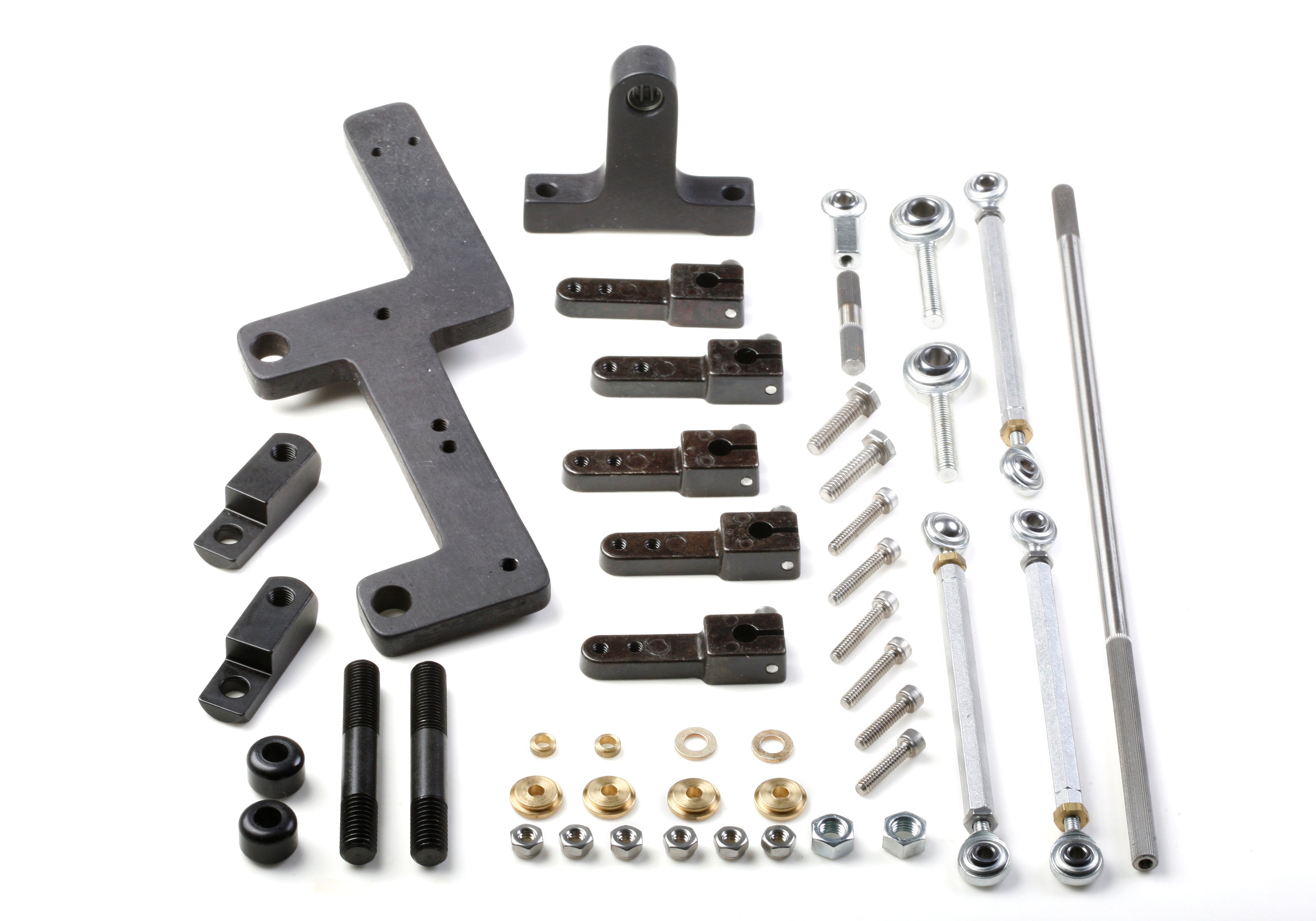 Weiand 6-71/14-71 D/Q Side-Mnt. Linkage Kit Carburetor Accelerator Linkage Kit 7166WND