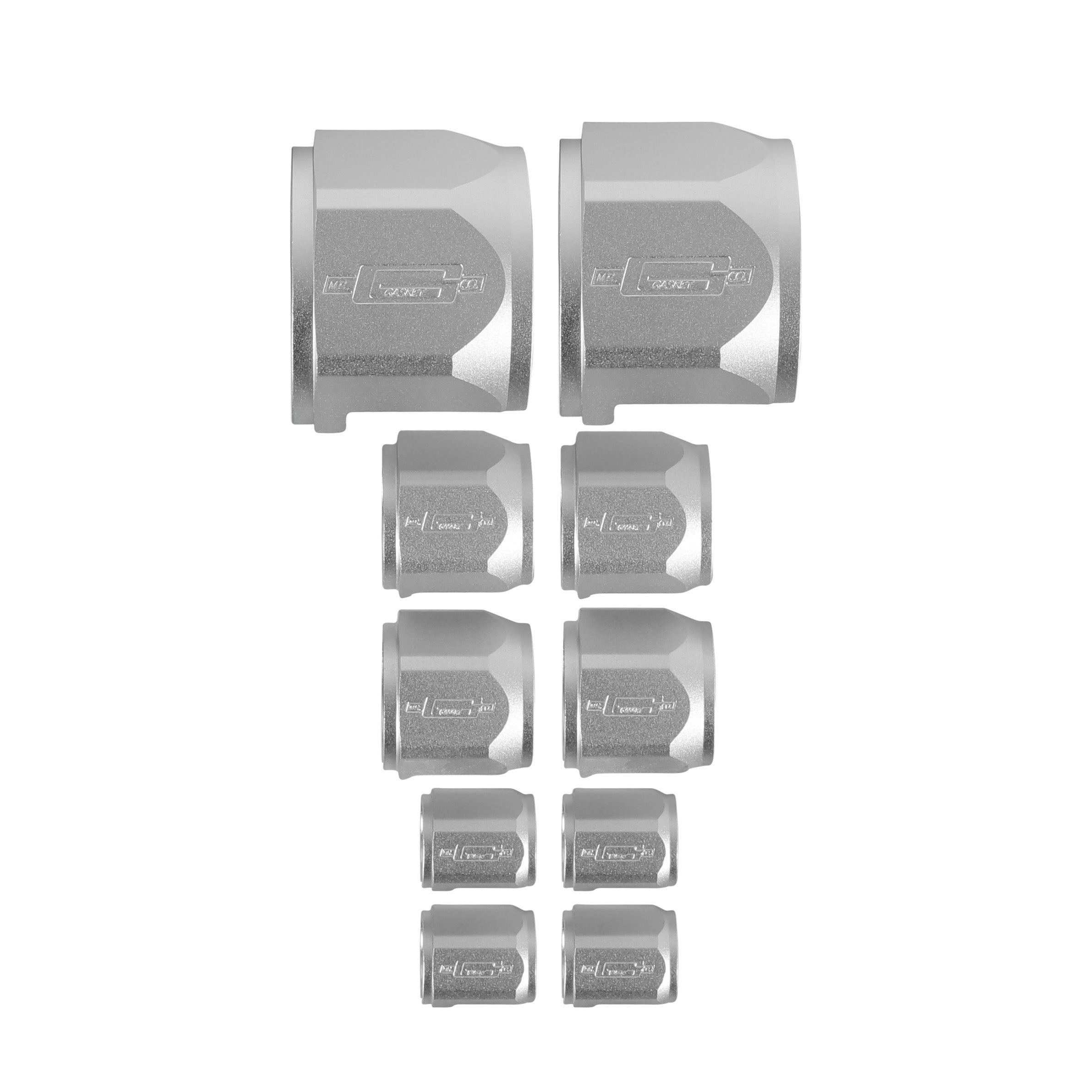 Mr Gasket Mr. Gasket Flex-braid Hose Sleeve Kit - Silver Gasket Set 8092 product image 4