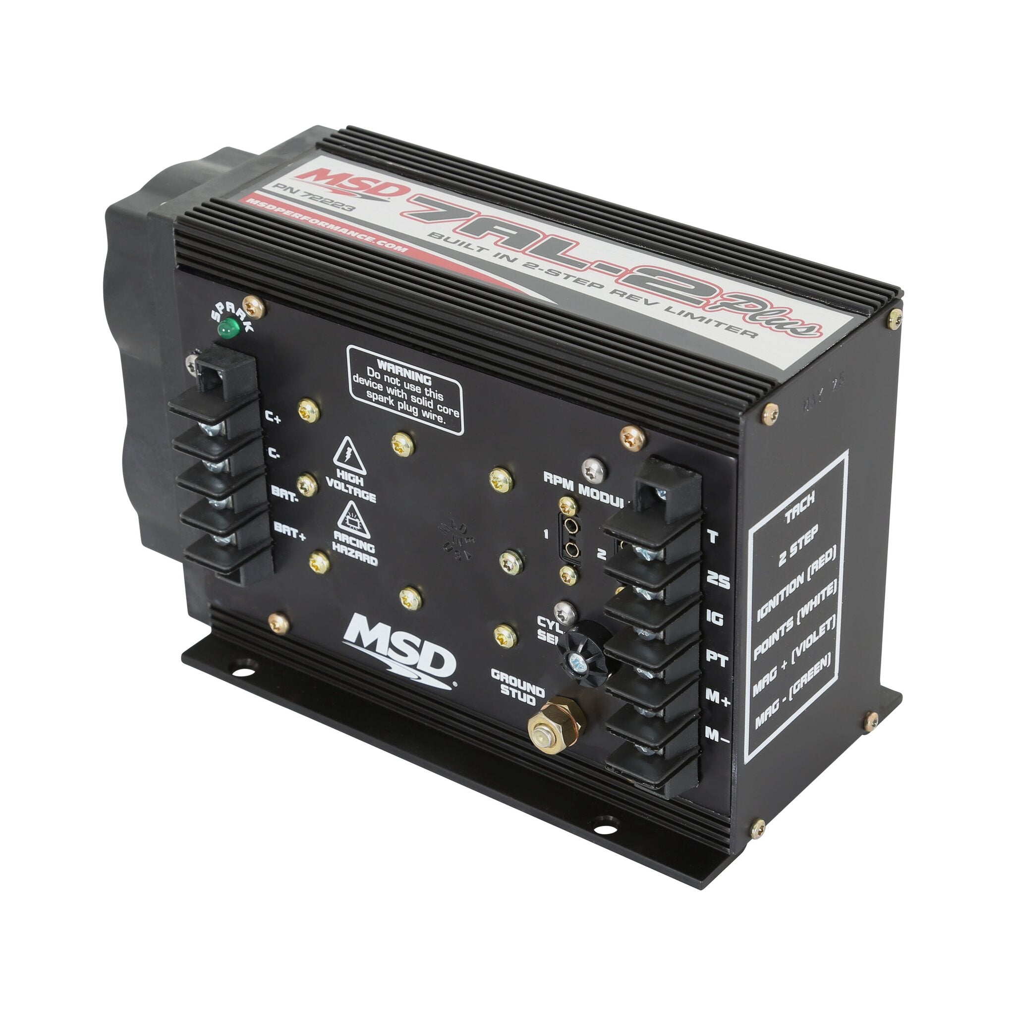 MSD Black 7AL-2 Ignition Control Ignition Control Module 72223 product image 3