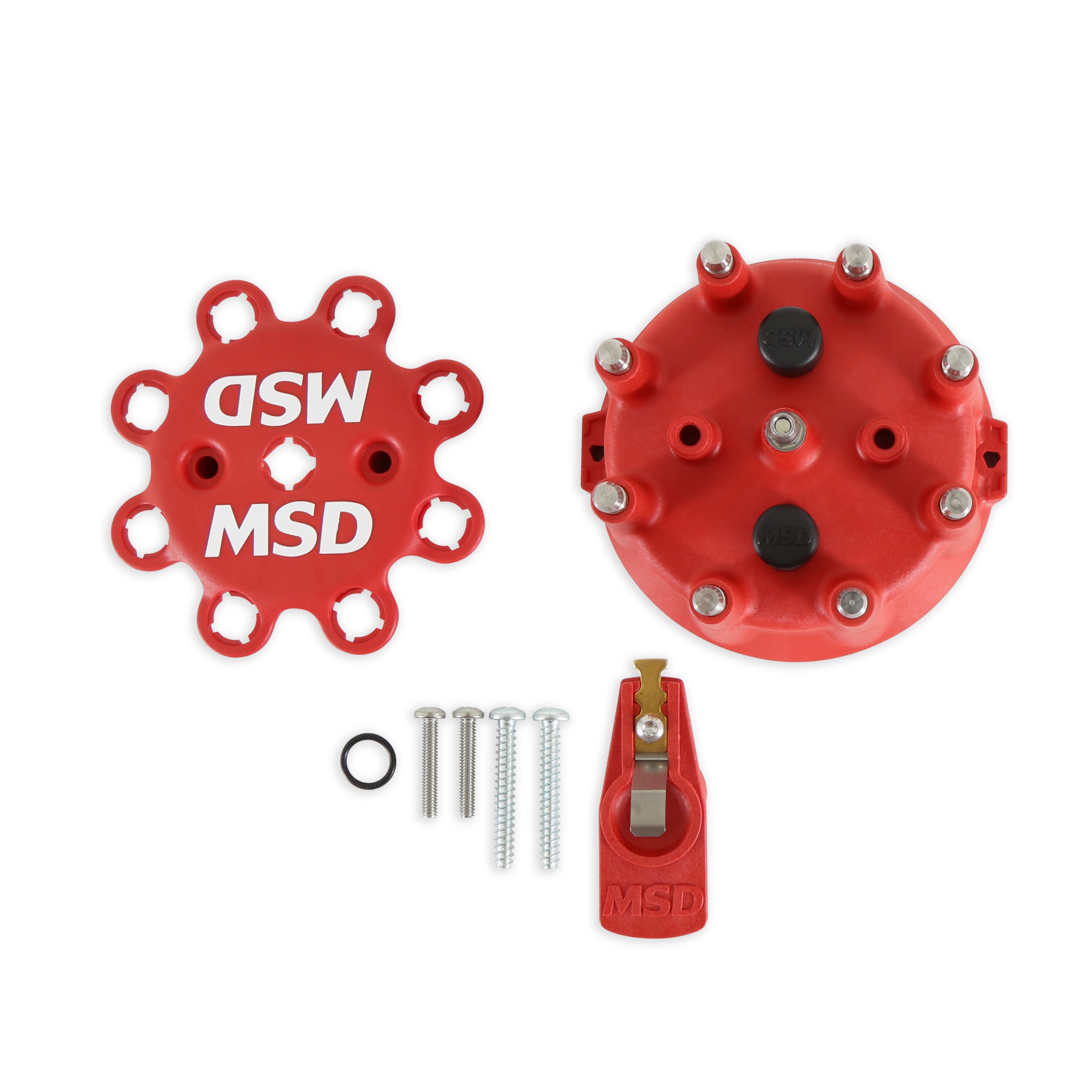 MSD Replacement Pro Cap Red, 3" Terminal to Terminal Diameter 7919 product image 2
