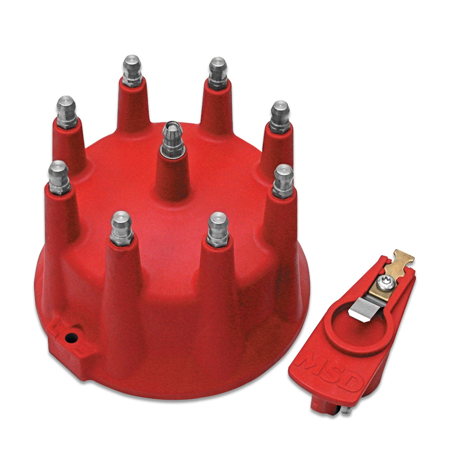MSD Replacement Pro Cap Red, 3" Terminal to Terminal Diameter 7919 product image 1