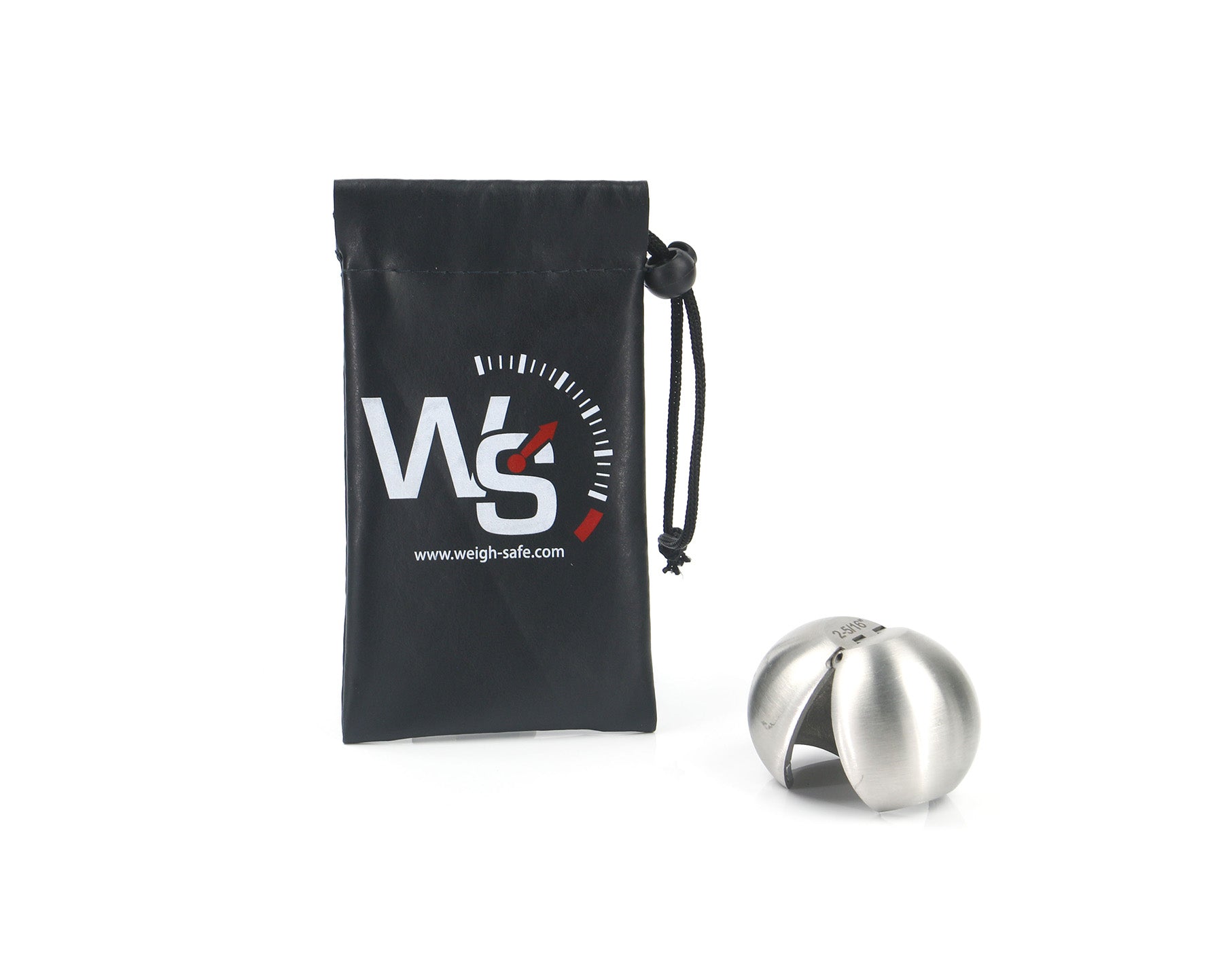 Weigh Safe WS07 Universal 2 in to 2-5/16 in Stainless Converter Trailer Hitch Ball