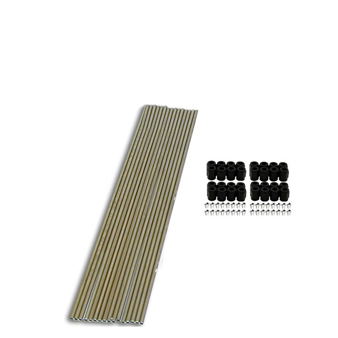 Nitrous Express 8-CYL Tubing KIT (4 - 14 AND 4 - 16 ; 4 - 20 ; 4 - 24 ; Includes B-nuts).