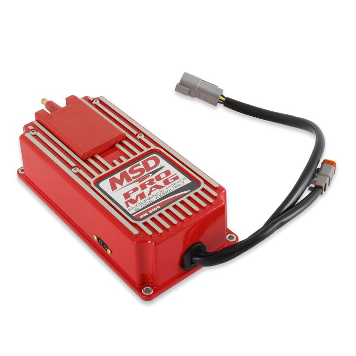 MSD Pro Mag 12/20 Amp Electronic Points Box, Red Ignition Control Module 8106 product image 3