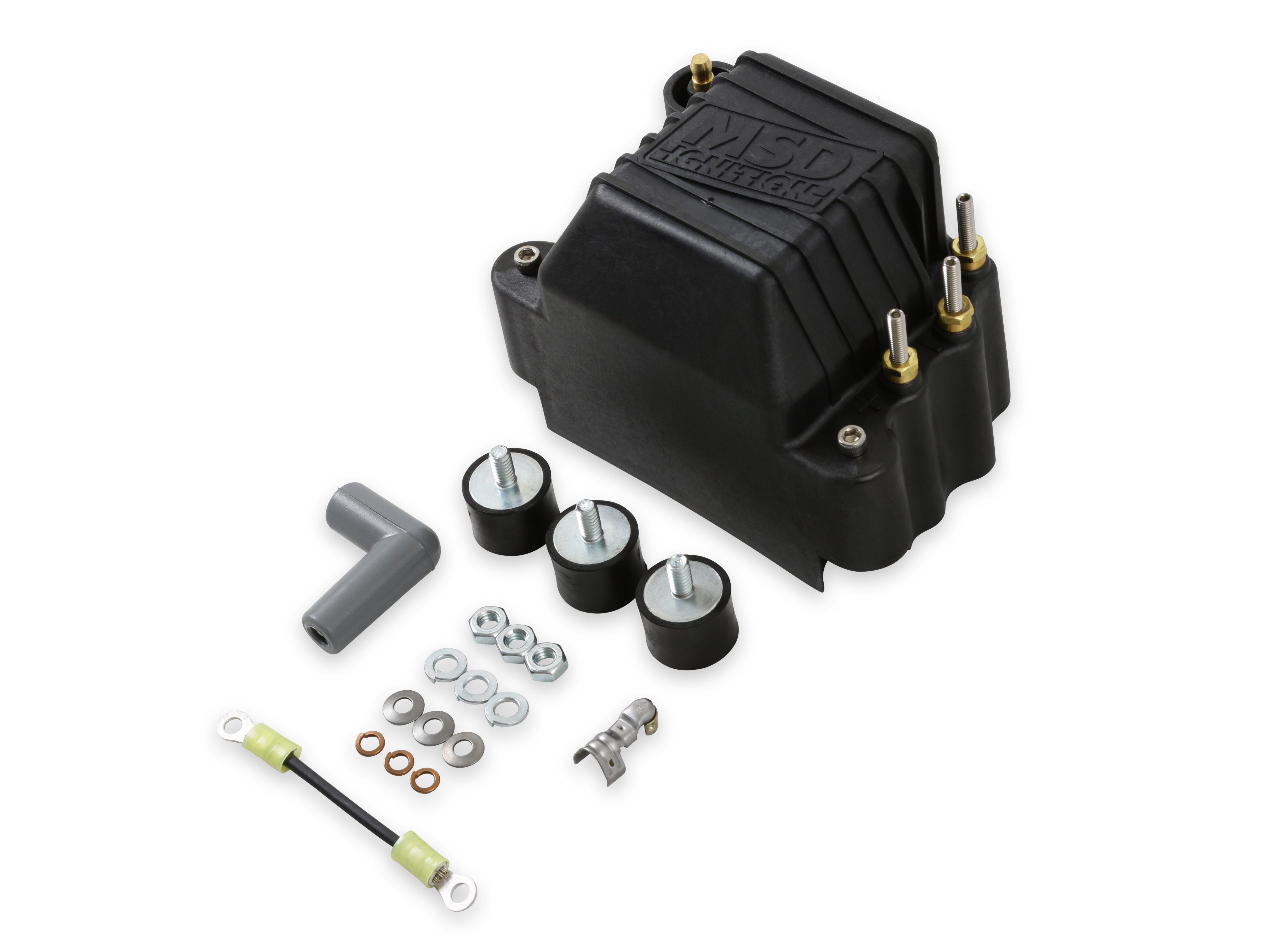 MSD Igniton Coil - Pro Mag - 44 Amp - Black Ignition Coil 81423 product image 1